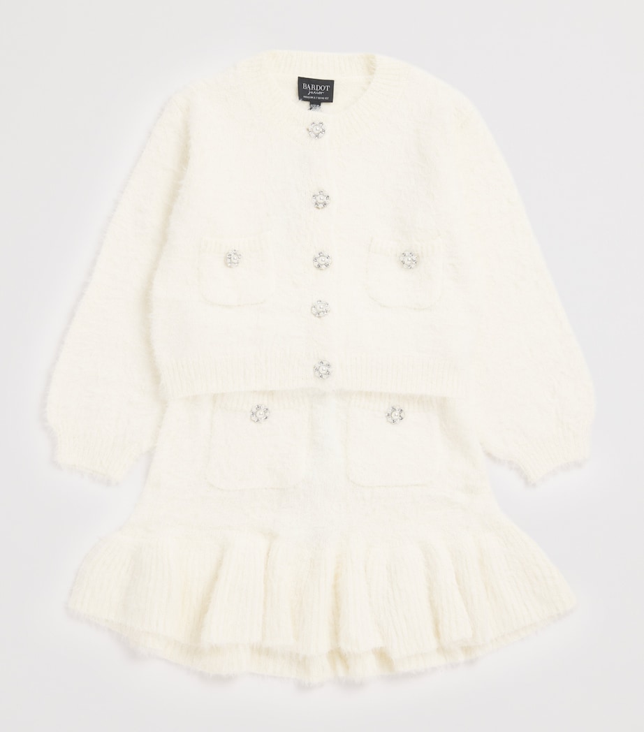 Bardot Junior Knitted Sophia Skirt (12-14 Years) Winter White Image 3