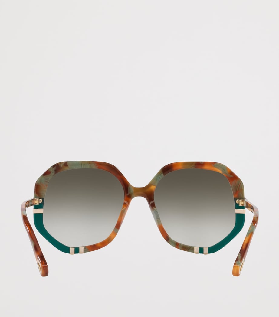 Chloé Chunky Ocatagonal Sunglasses Image 3