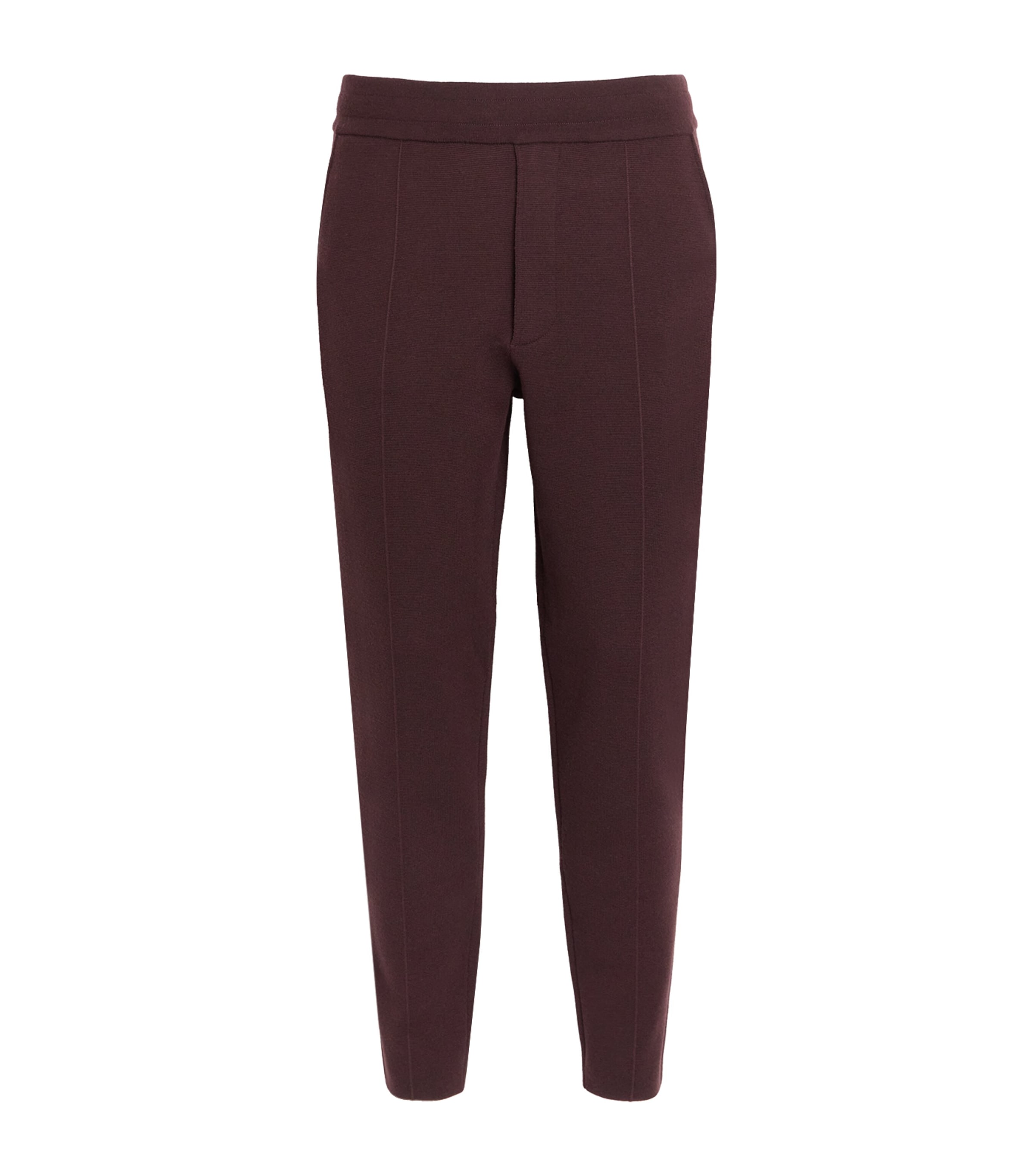 Falke Mens Ultrafine Merino Wool Trousers Dark Choco Image 1