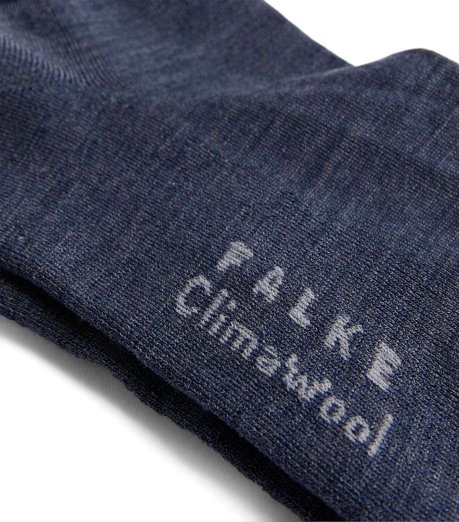 Climawool Ankle Socks NAVY MEL Image 2