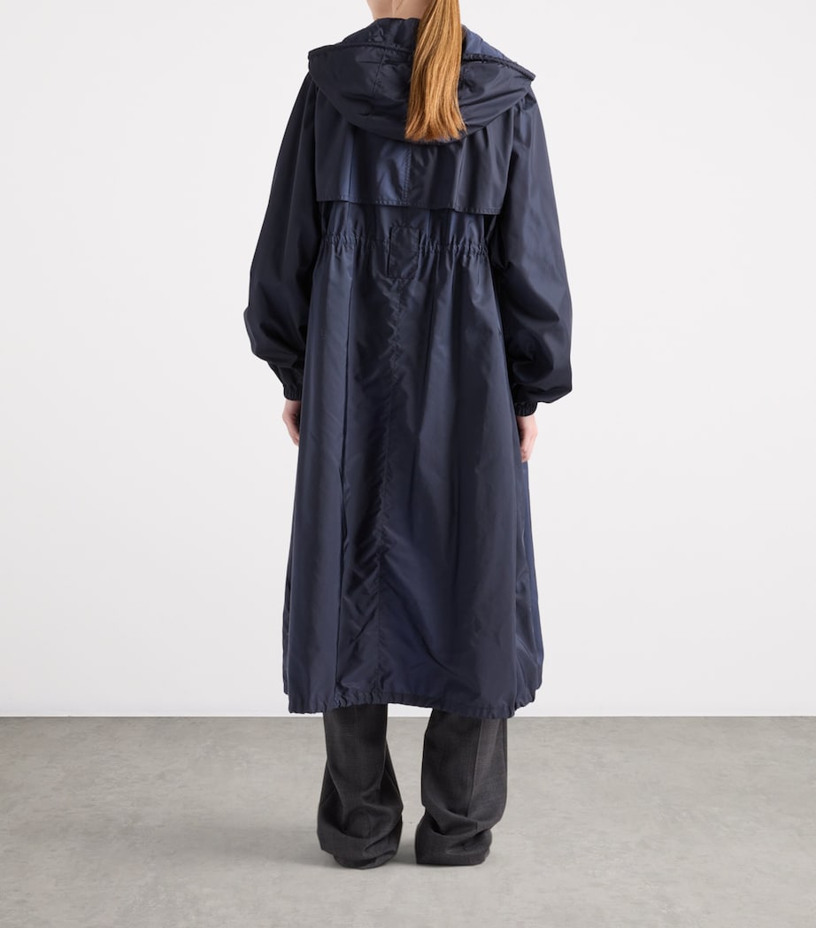 Re-Nylon Longline Rain Coat F0AA7 Image 5