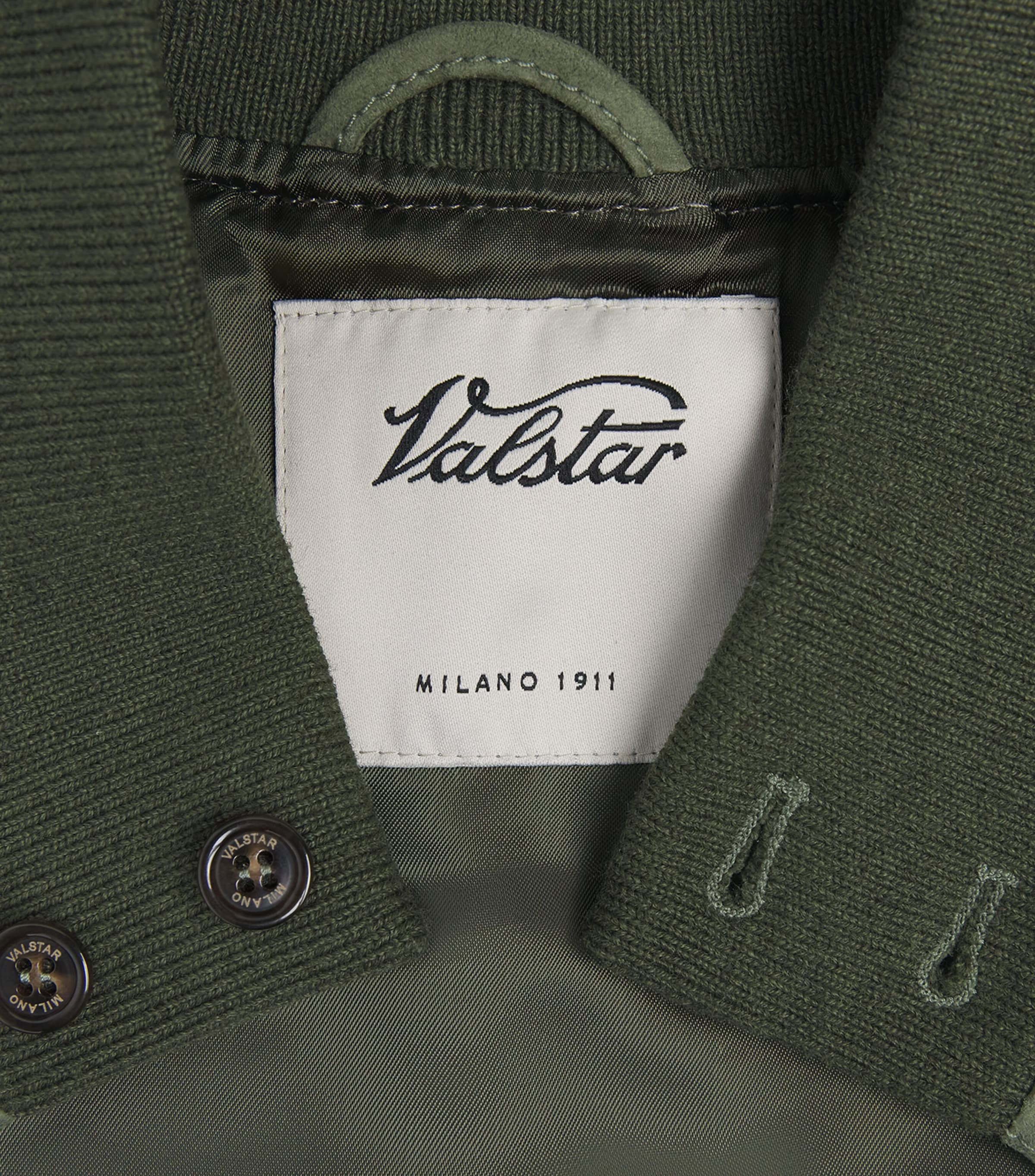 Valstar Mens Valstarino Suede Jacket Basil Image 6