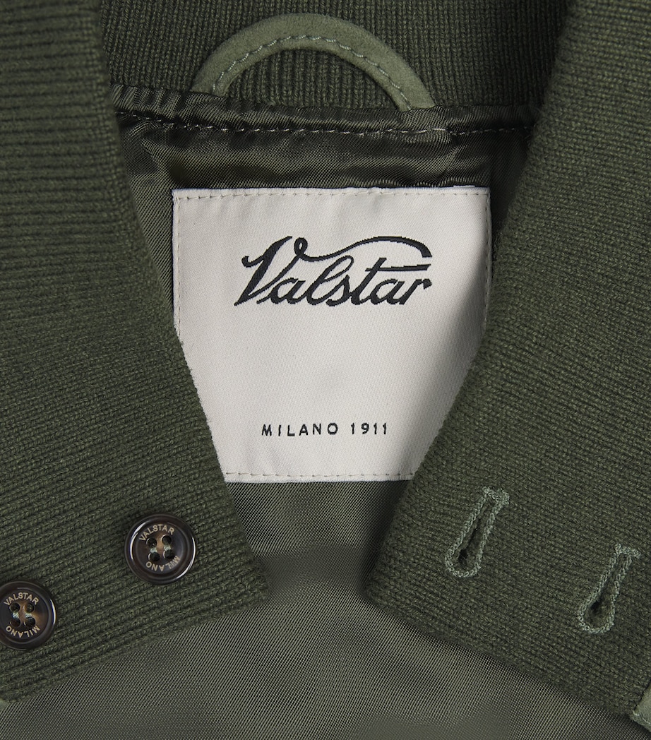 Valstar Mens Valstarino Suede Jacket Basil Image 6