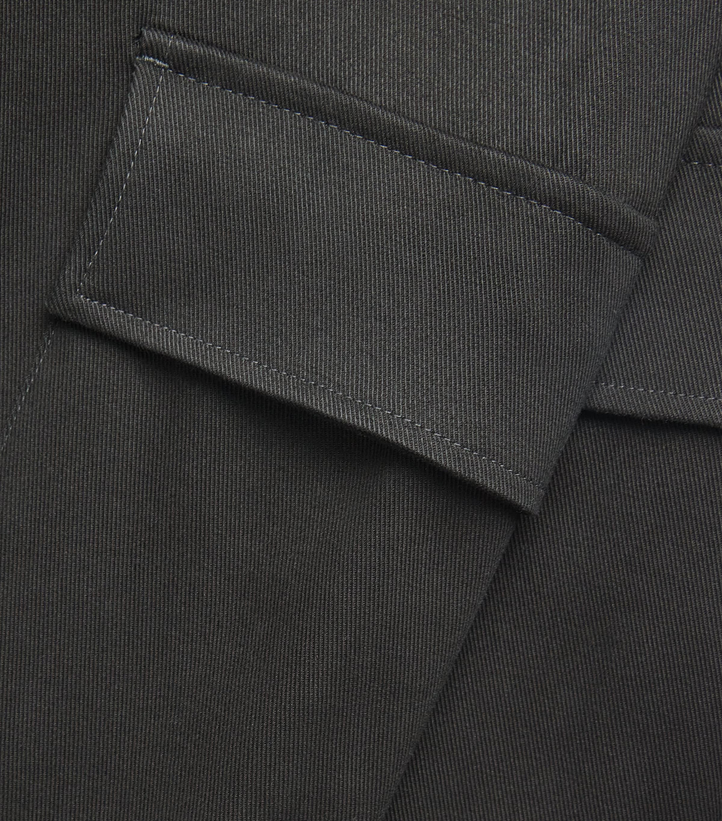 Wide-Leg Cargo Trousers GREEN Image 5