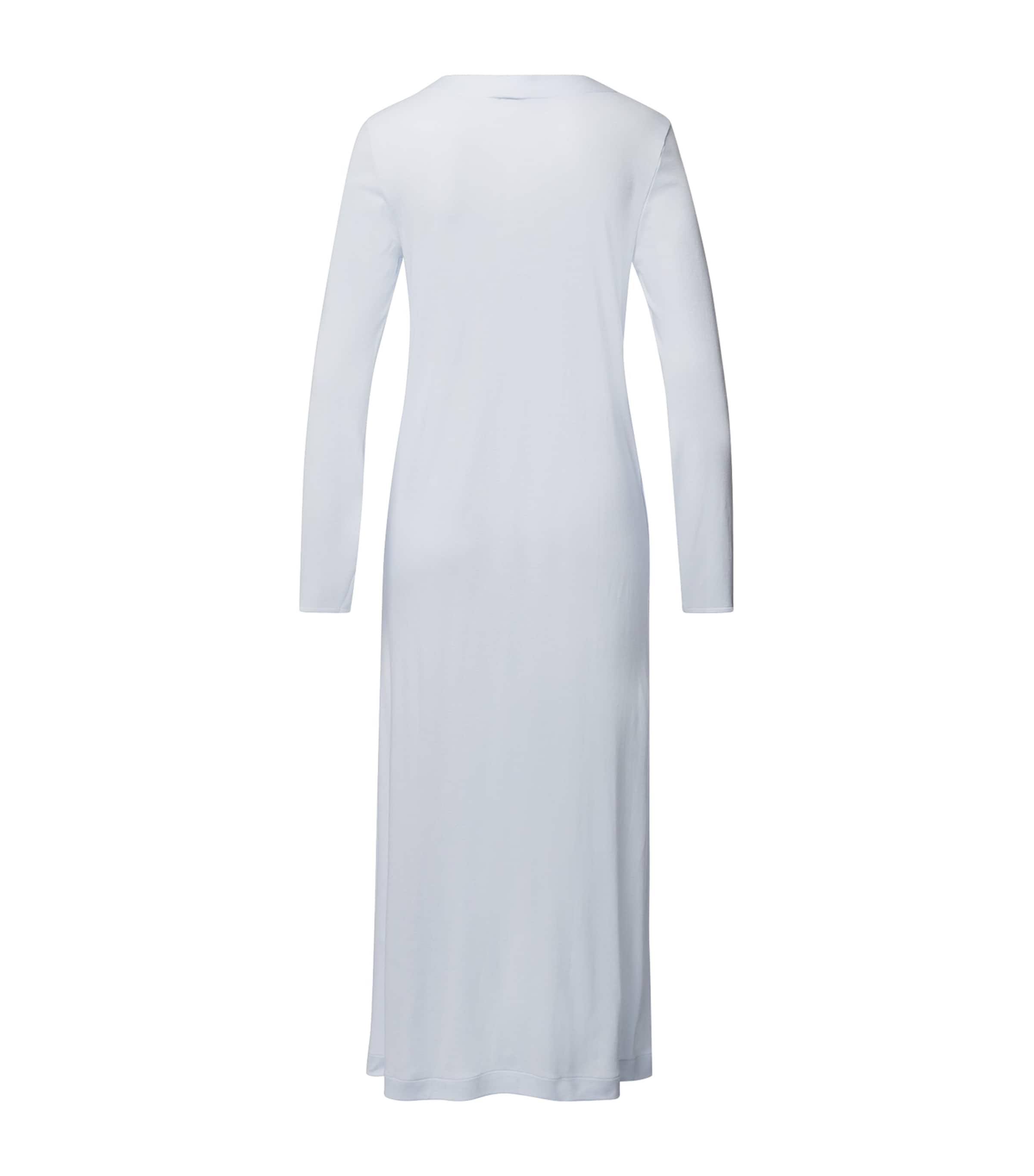 Cotton Malena Nightdress POWDER BLUE Image 2