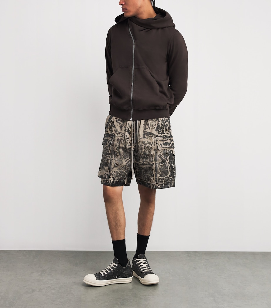 DRKSHDW Megacrust Denim Classic Low-Top Sneakers FOIL/MILK/MILK/ 5911 Image 6