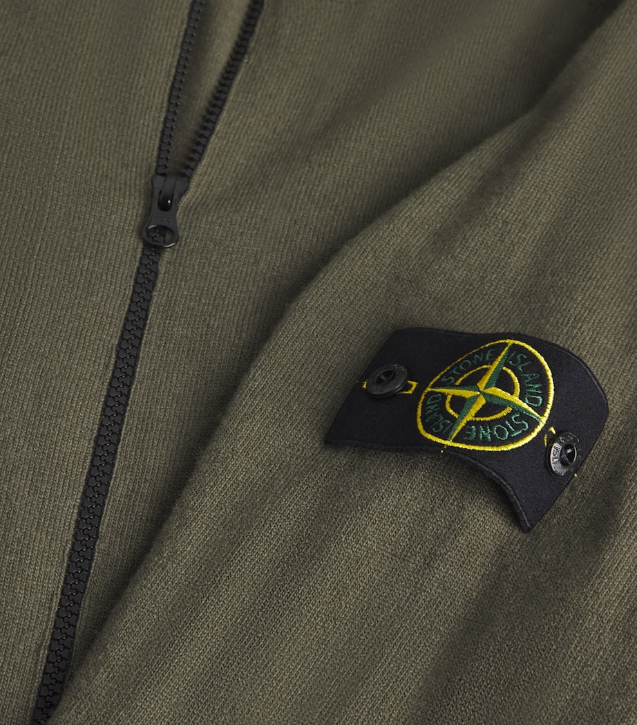 Wool Zip-Up Sweatshirt V0054 Image 5