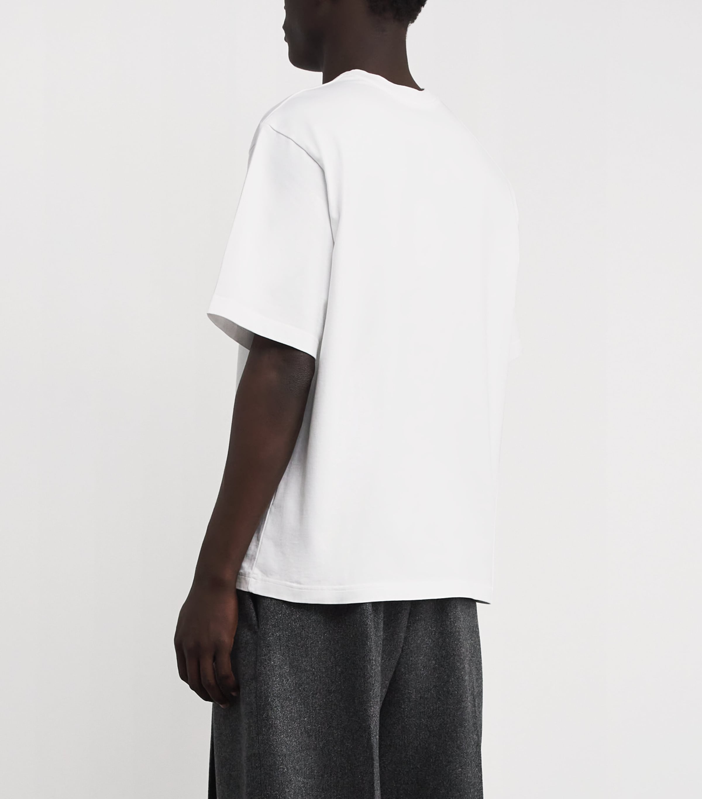 Organic Cotton Dragonfly Logo T-Shirt  WHITE Image 4