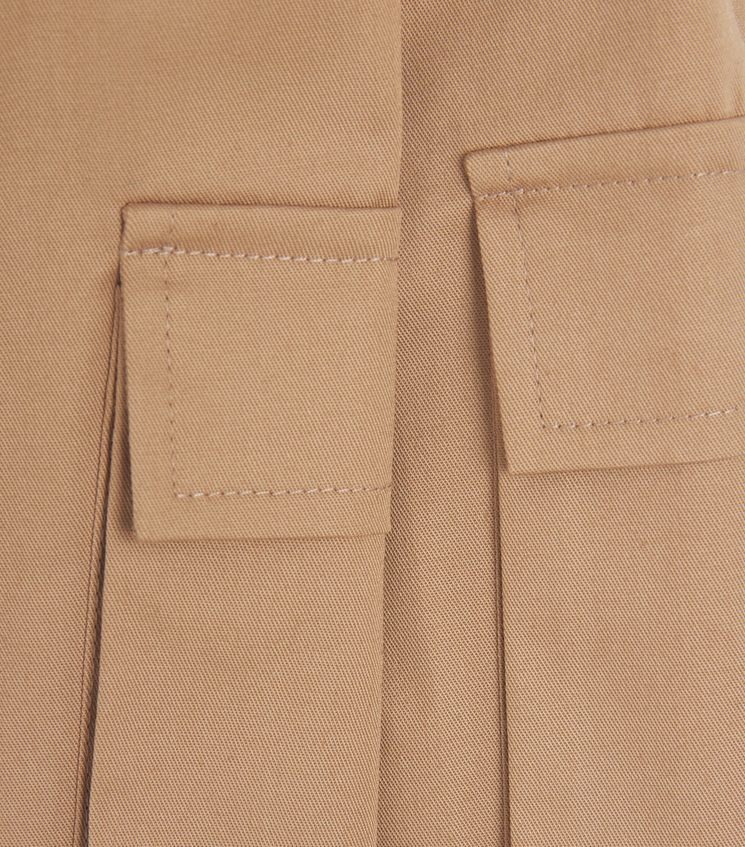 Per Te Cotton Cargo Trousers (3 Months - 4 Years) Cammello Image 3