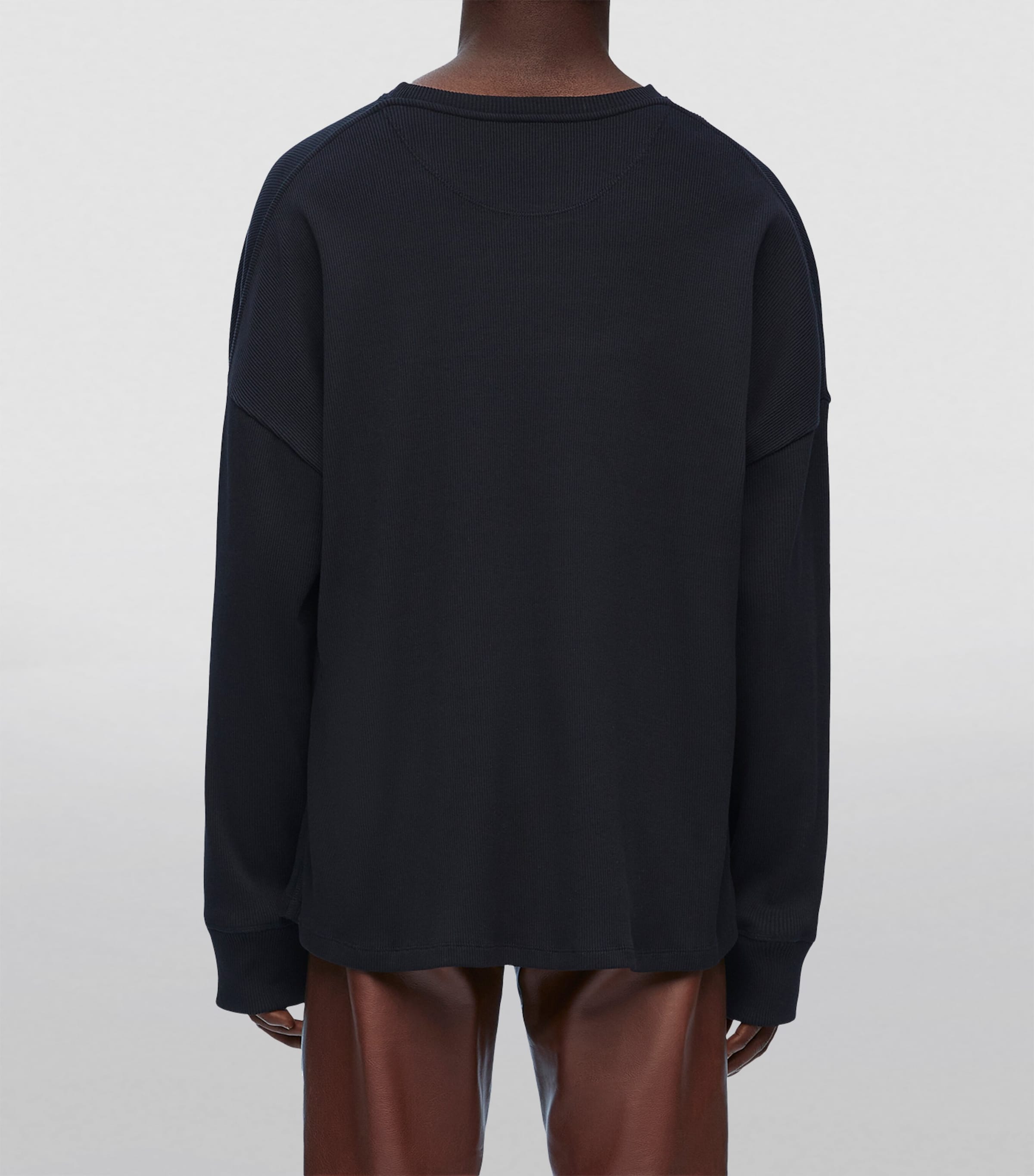 Long-Sleeve Logo T-Shirt BLACK Image 4