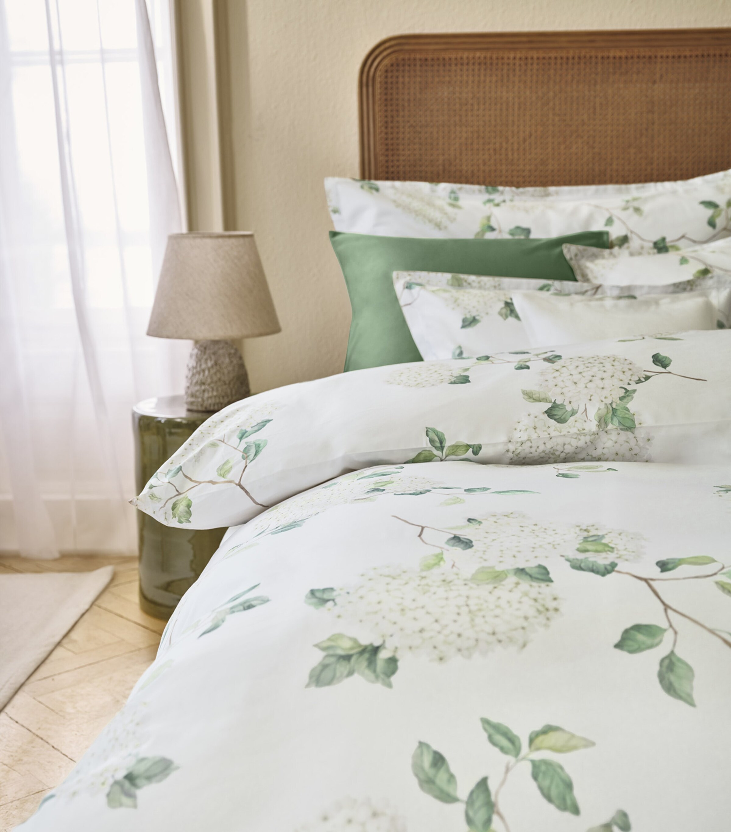 Schlossberg Hortensia King Duvet Cover (230cm x 220cm) Blanc Image 3