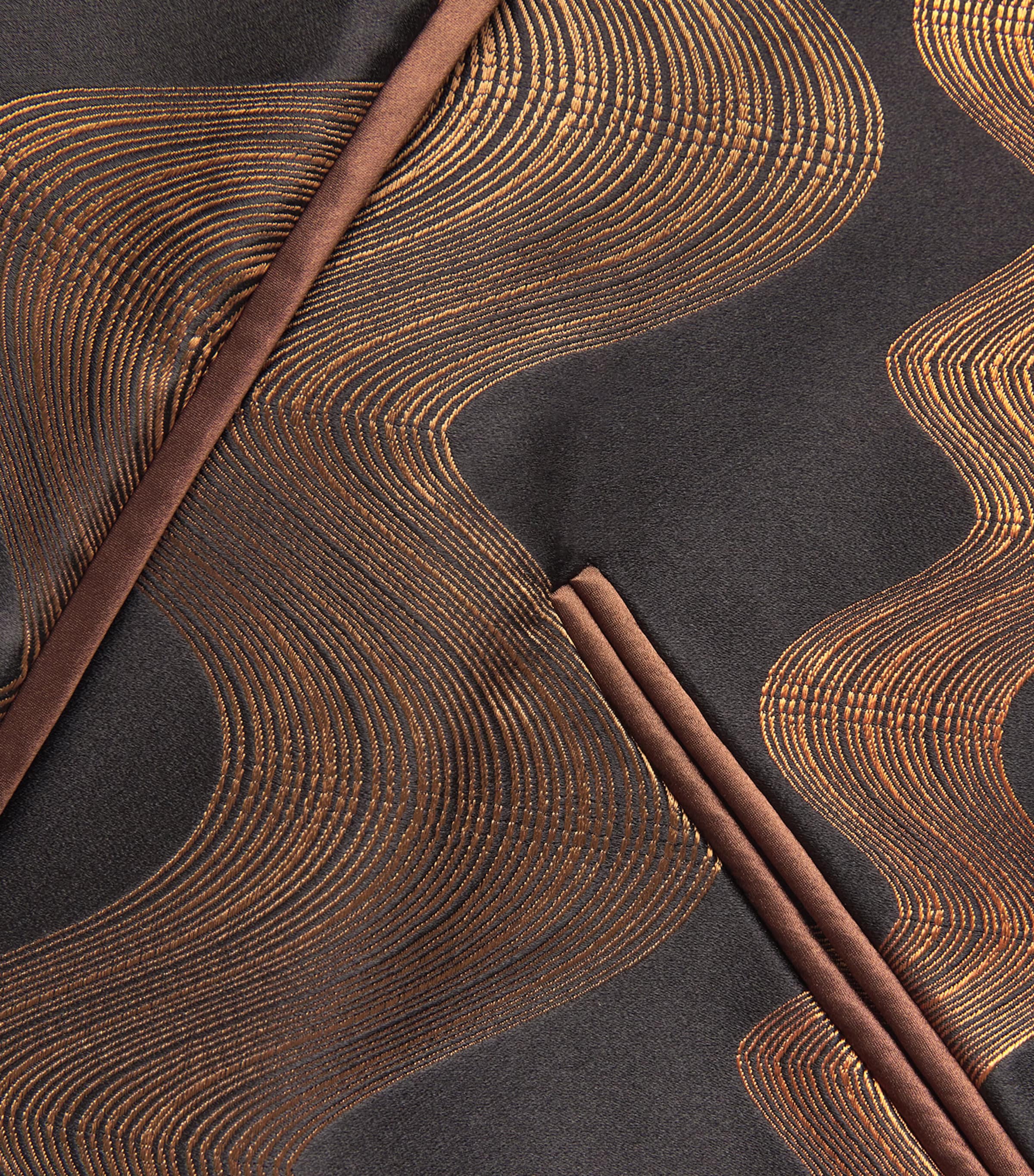 Silk Jacquard Robe MULTI Image 5