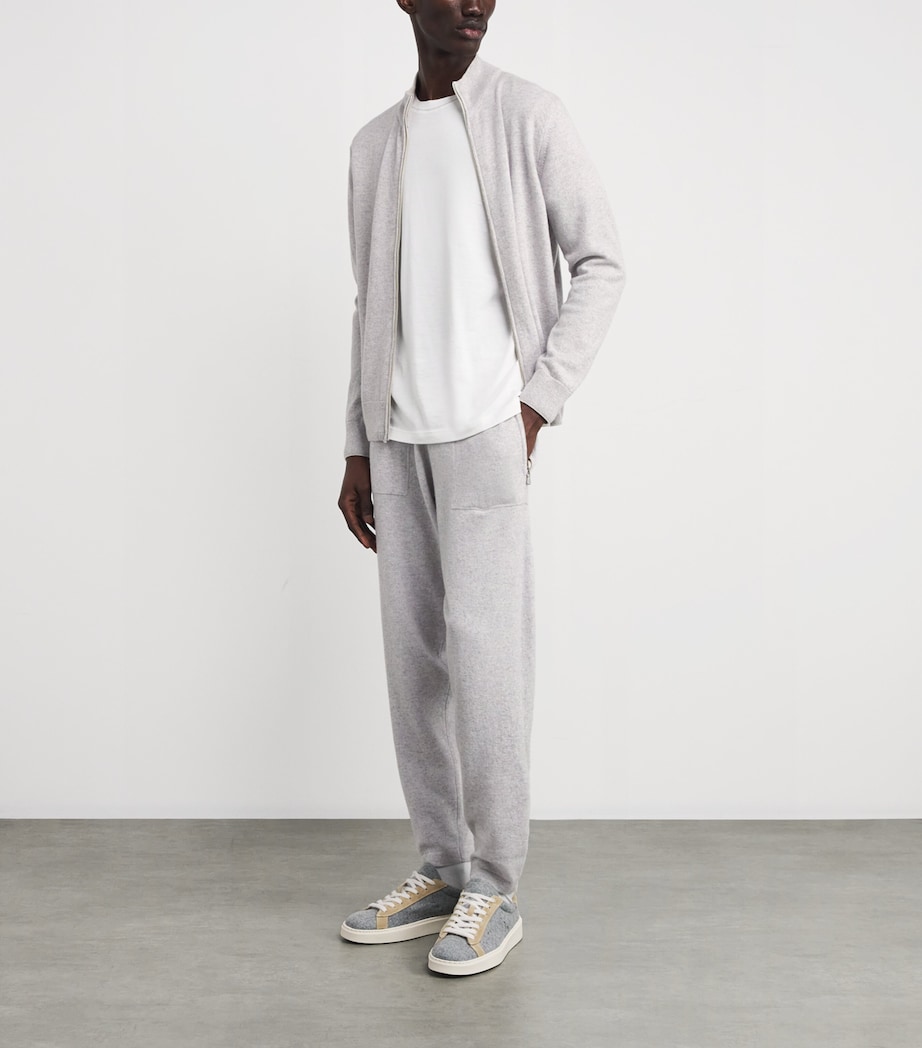 Cashmere Cuffed Sweatpants GRIGIO CHIARO E SABB Image 2
