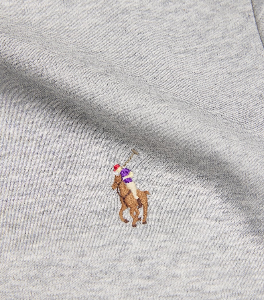 Pima Cotton Polo Pony T-Shirt GREY Image 10