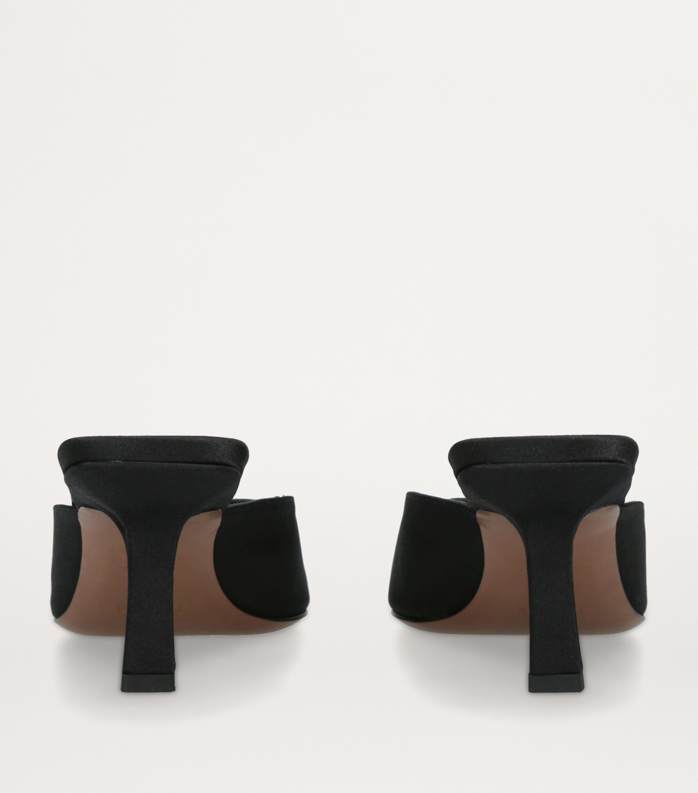NEOUS Matar Heeled Mules 65 Black Image 2