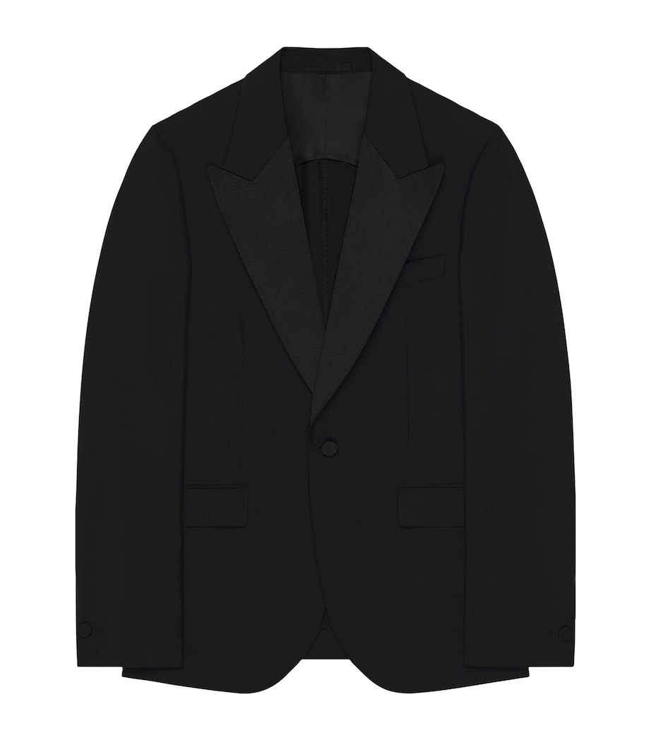 Givenchy Mens Wool-Mohair Deconstructed Blazer Image 1