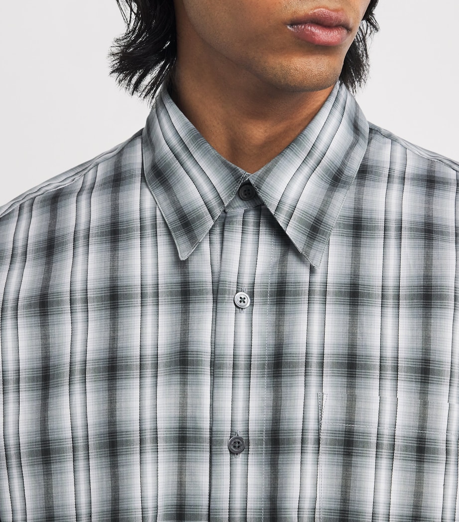 Cotton Shadow Check Shirt SHADOW PLAID Image 6