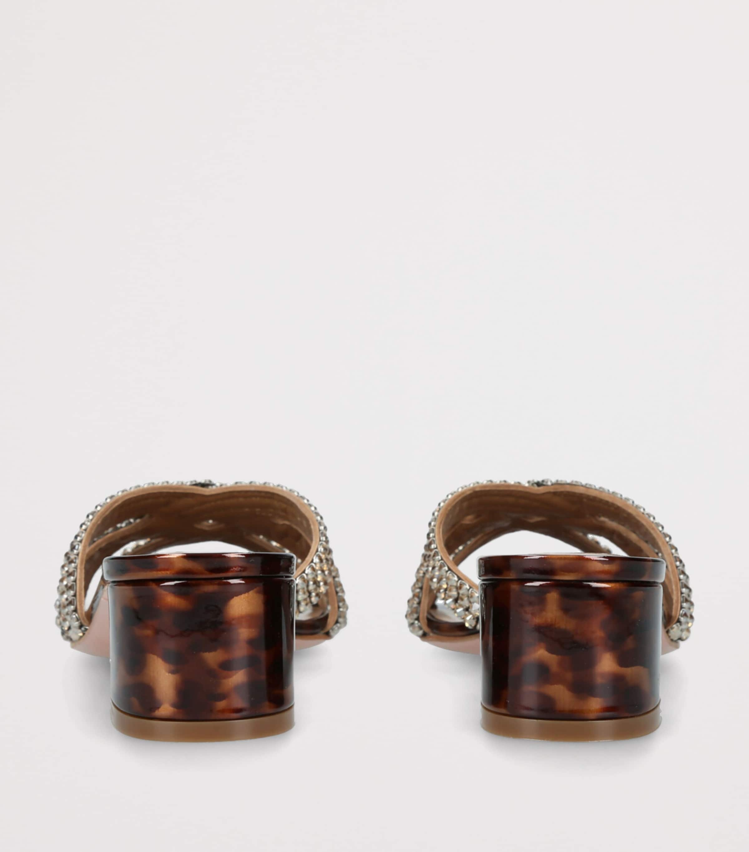 Patent Leather Cornelia Mules 35 BRONZE COM Image 2