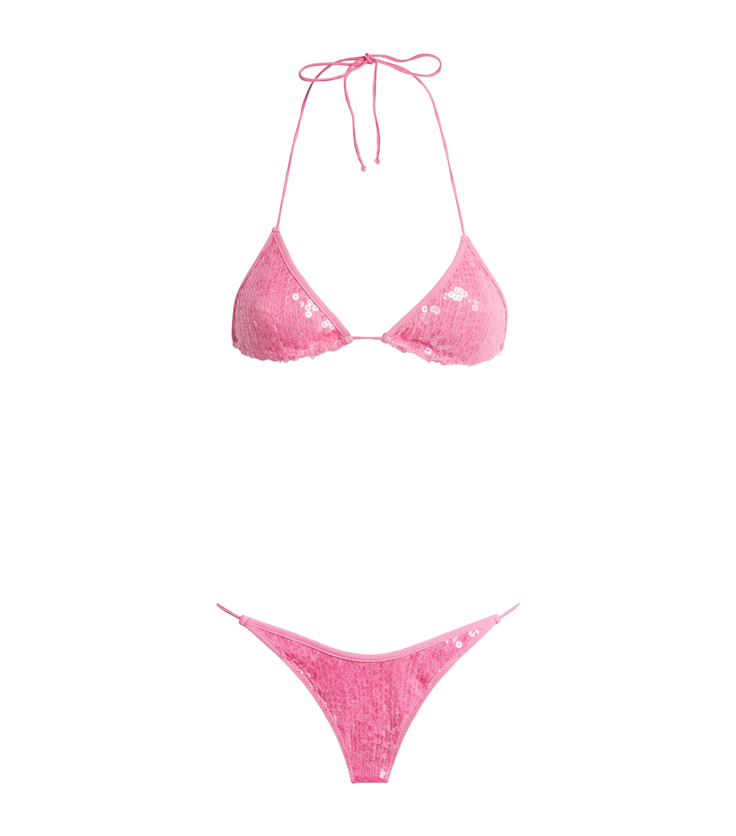 Sequin Marylin Bikini 17 PINK SEQUINS Image 1