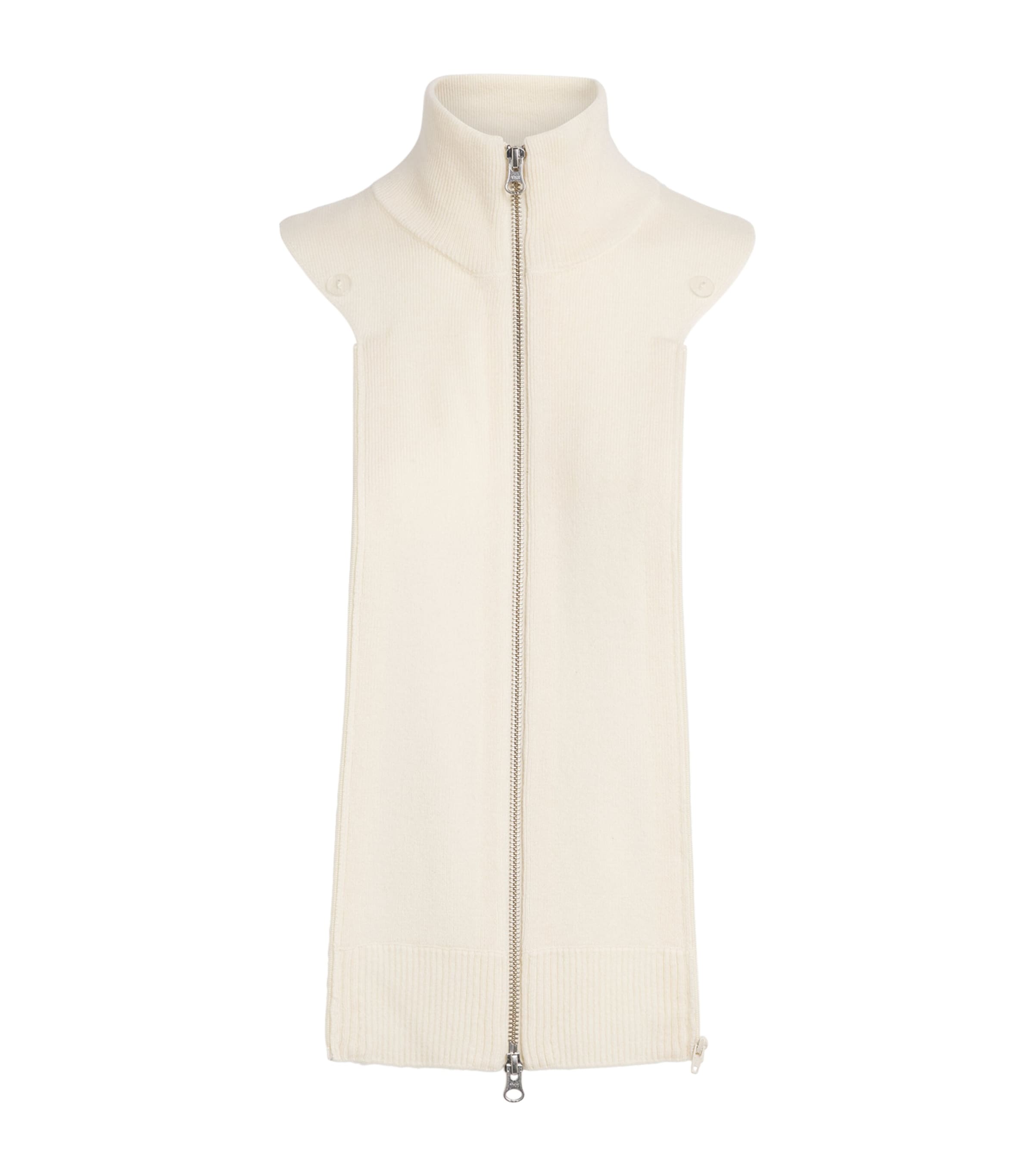 Merino Wool-Cashmere Uptown Dickey IVRY Image 1