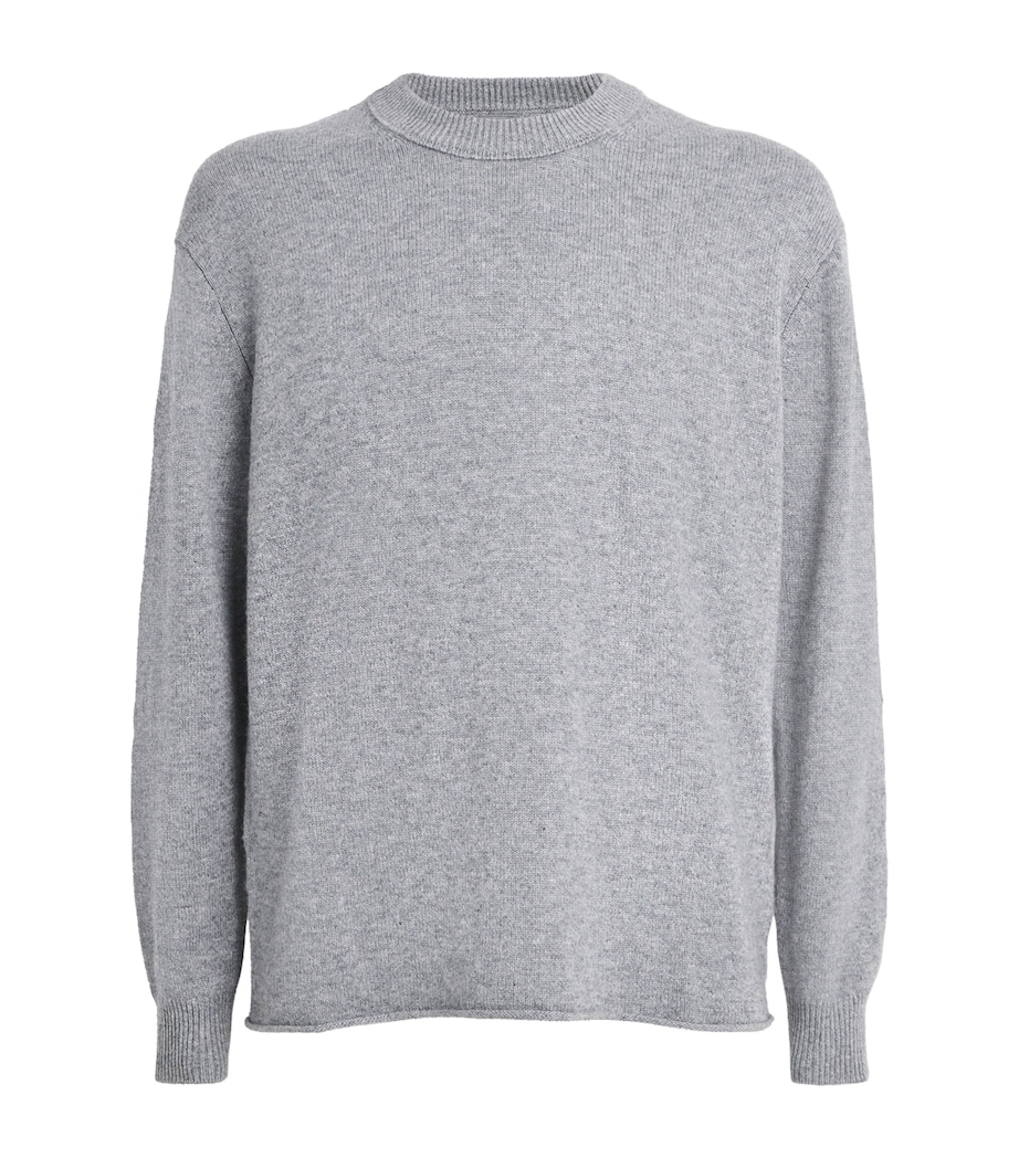 Cashmere Frederick Sweater GREY MEL. Image 1