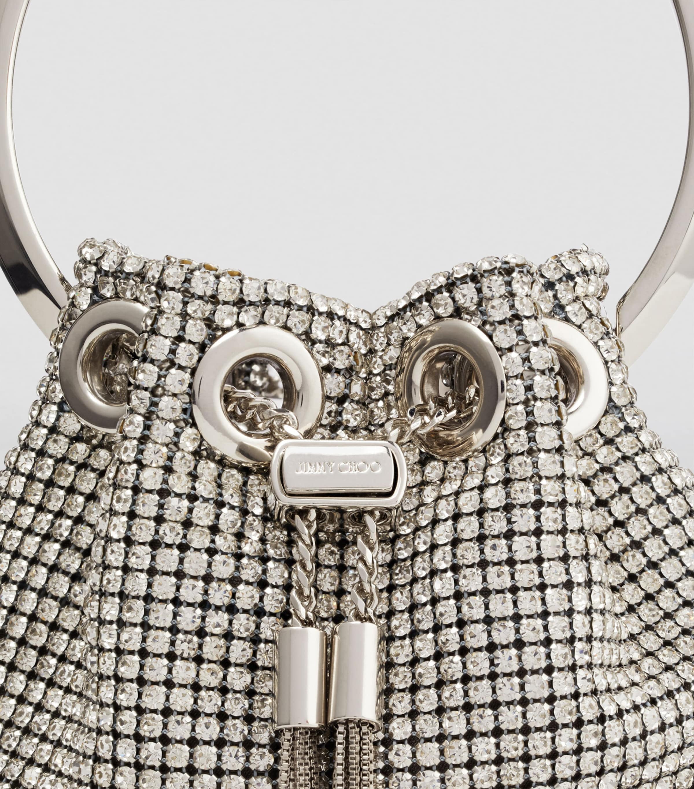Micro Bon Bon Top-Handle Bag SILVER Image 5