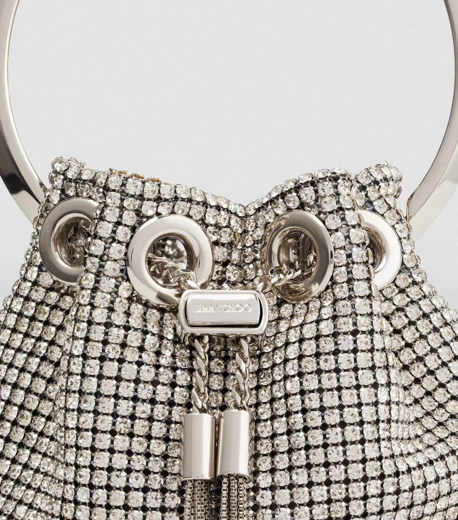 Micro Bon Bon Top-Handle Bag SILVER Image 5