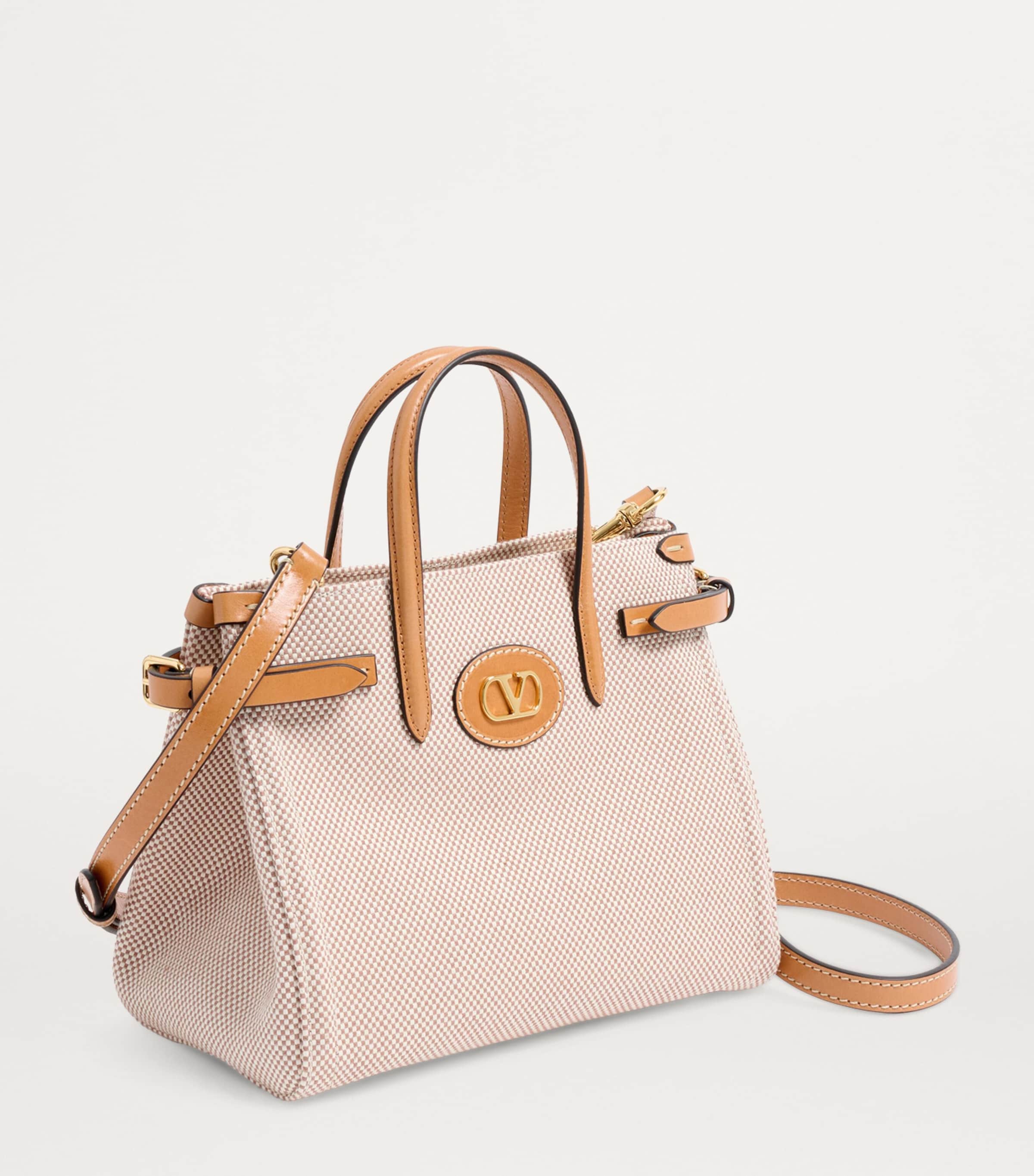 トートバッグ Valentino Garavani SMALL ANTIBES TOTE BAG Valentino Garavani Antibes Small Shopping Bag In Jacquard
