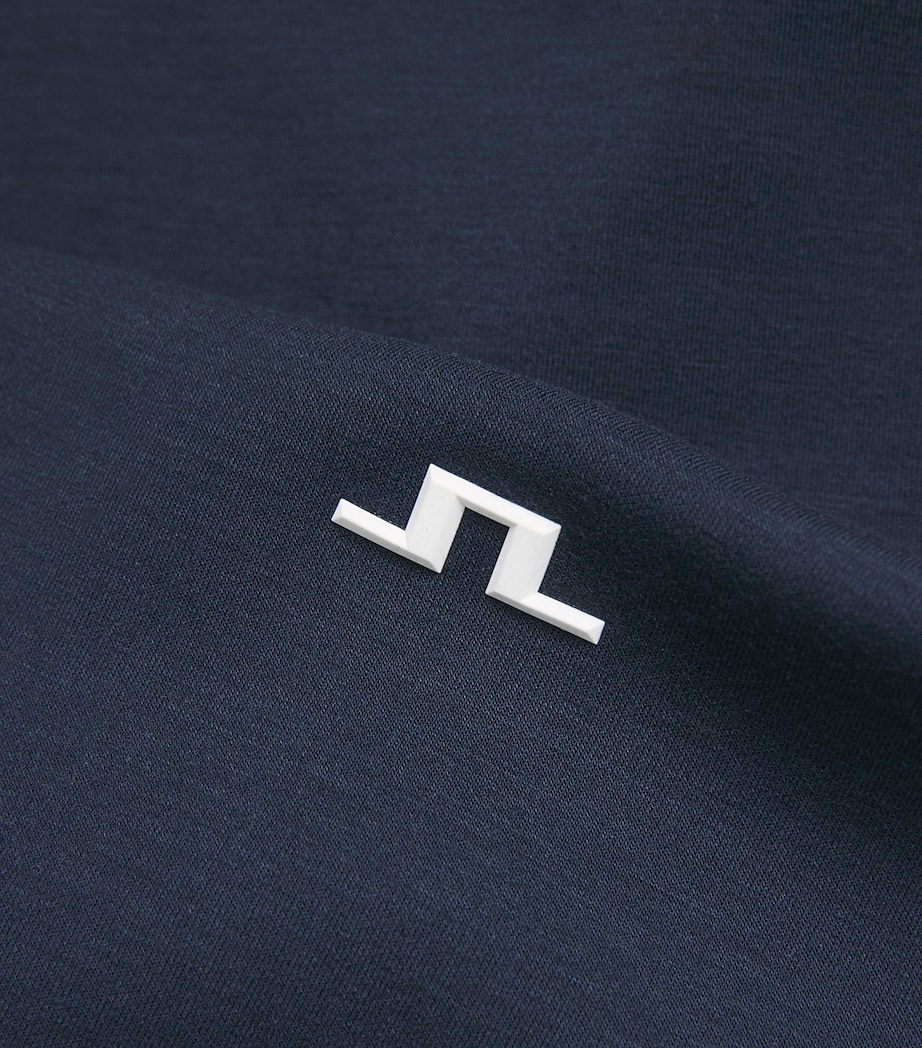 J Lindeberg Mens Finn Crew-Neck Sweatshirt Jl Navy Image 6