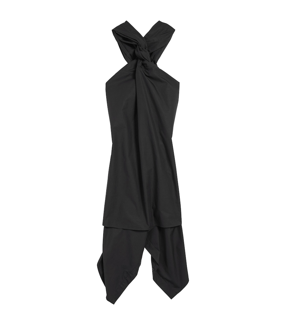 Cotton Twisted Shirt Dress 1000 Image 3