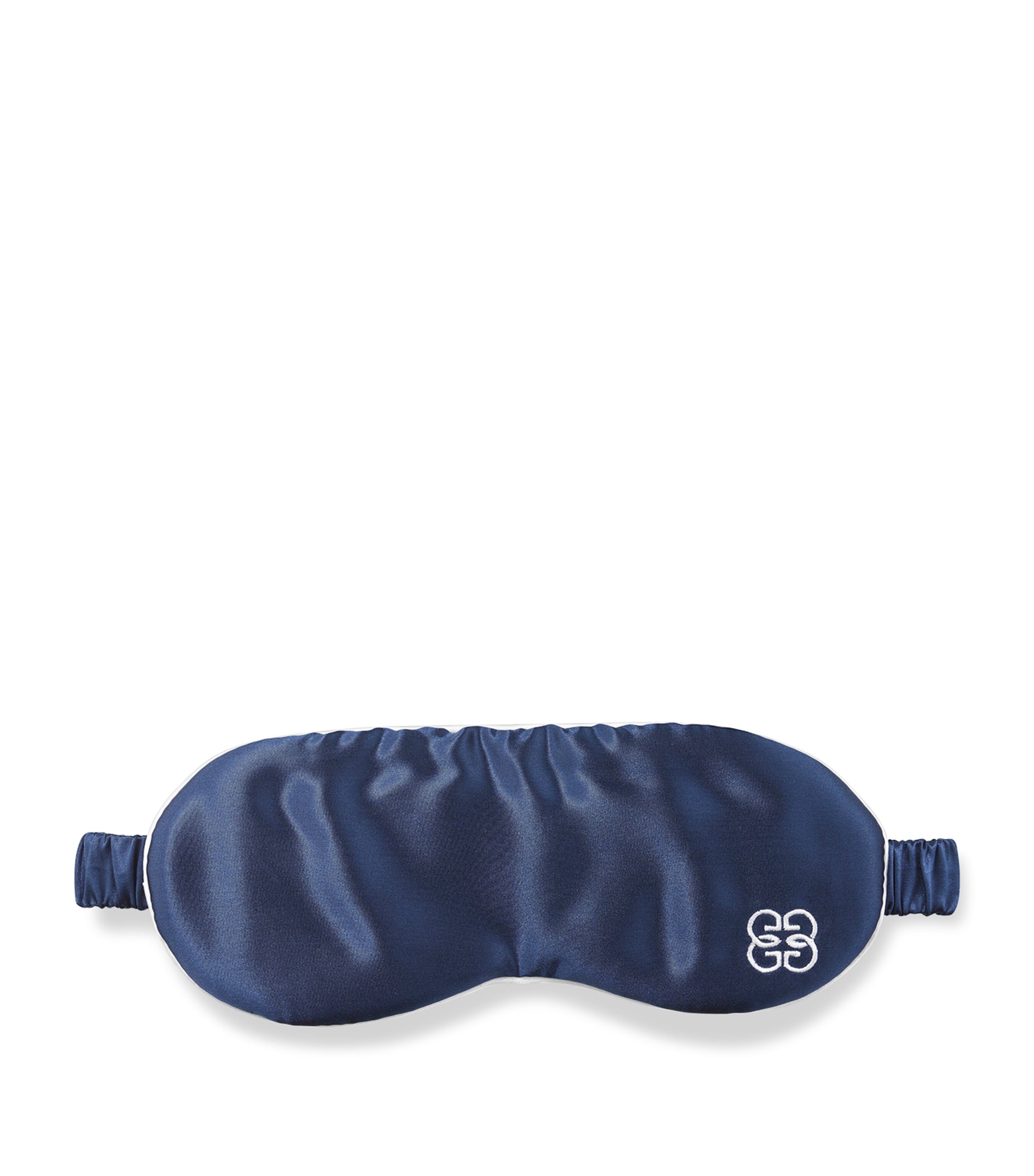 Silk Eye Mask NAVY Image 1