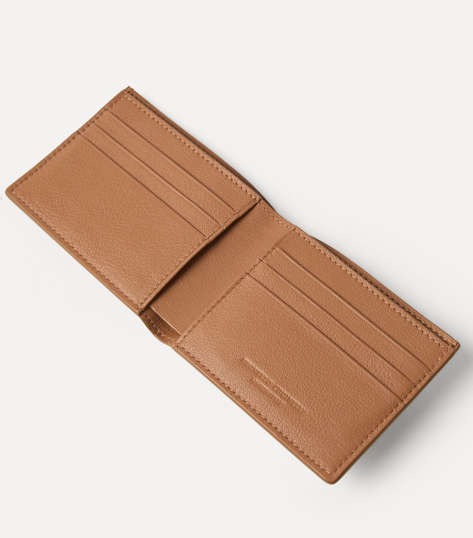 Brunello Cucinelli Nubuck Logo Bifold Wallet Image 4