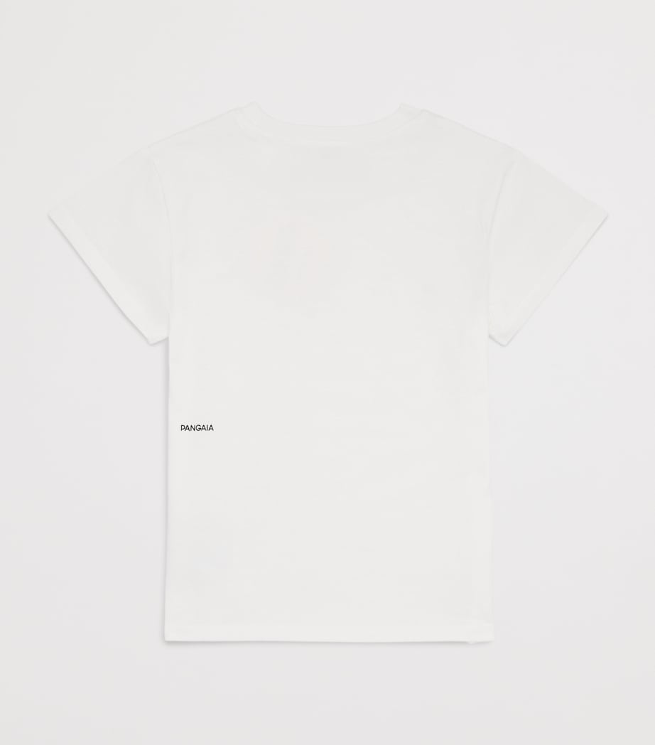 Pangaia Kids Organic Cotton T-Shirt (3-12 Years) White Image 2