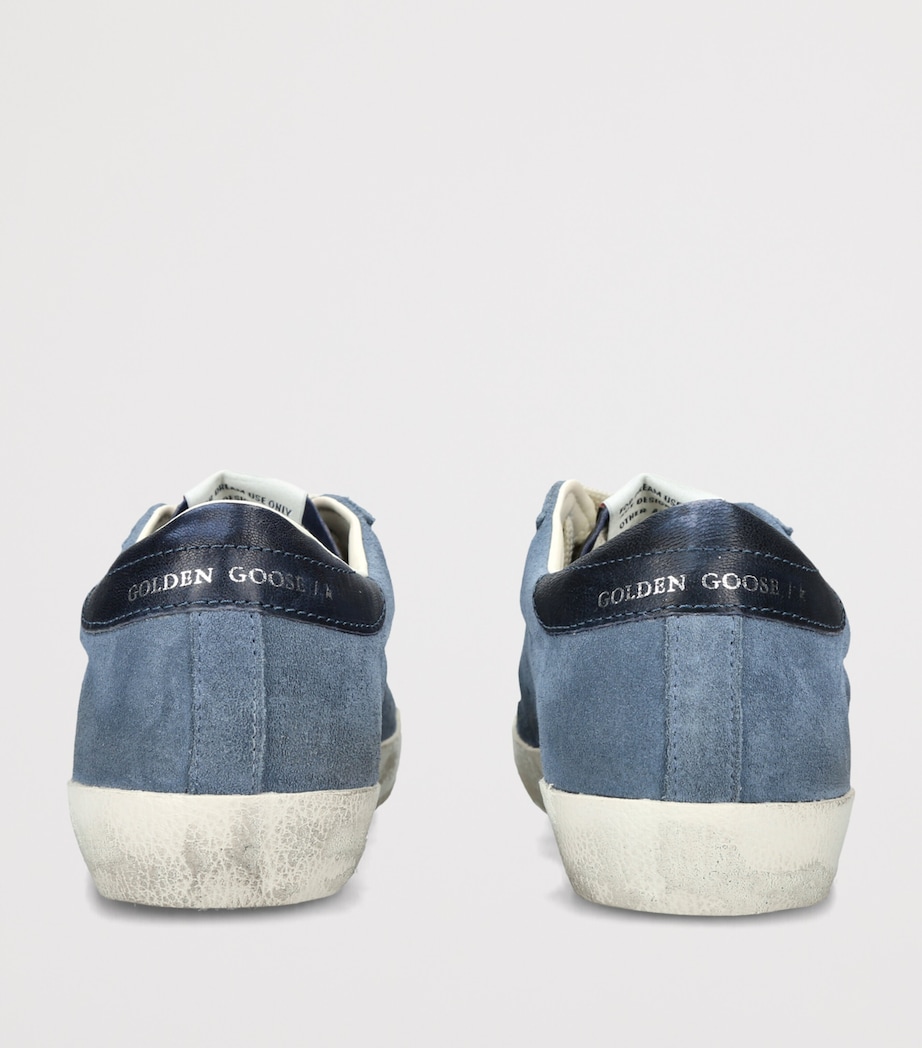 Golden Goose Suede Super Star Sneakers Denim Image 2