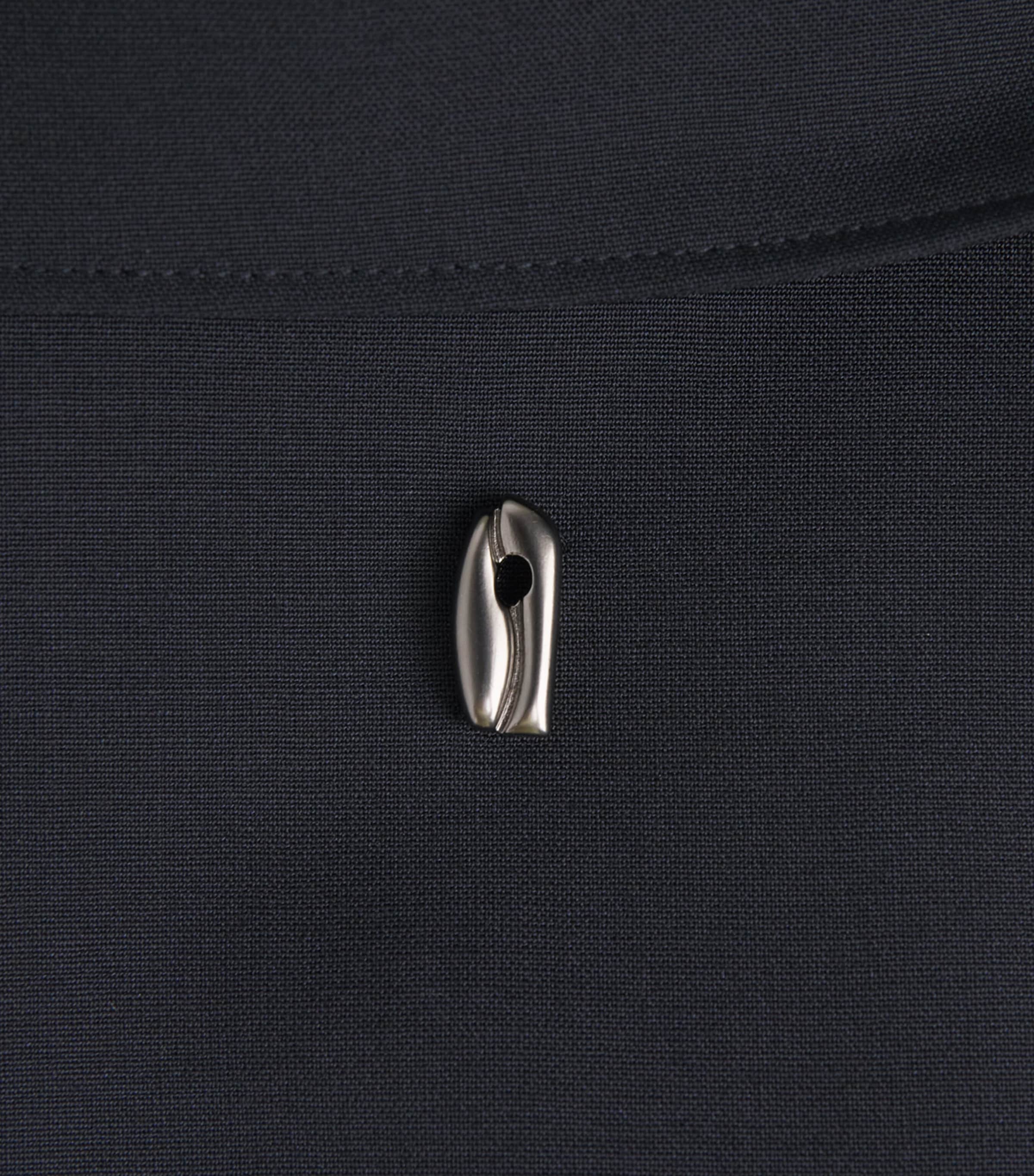 Le 17 Septembre Camp Collar Oversized Shirt Navy Image 6