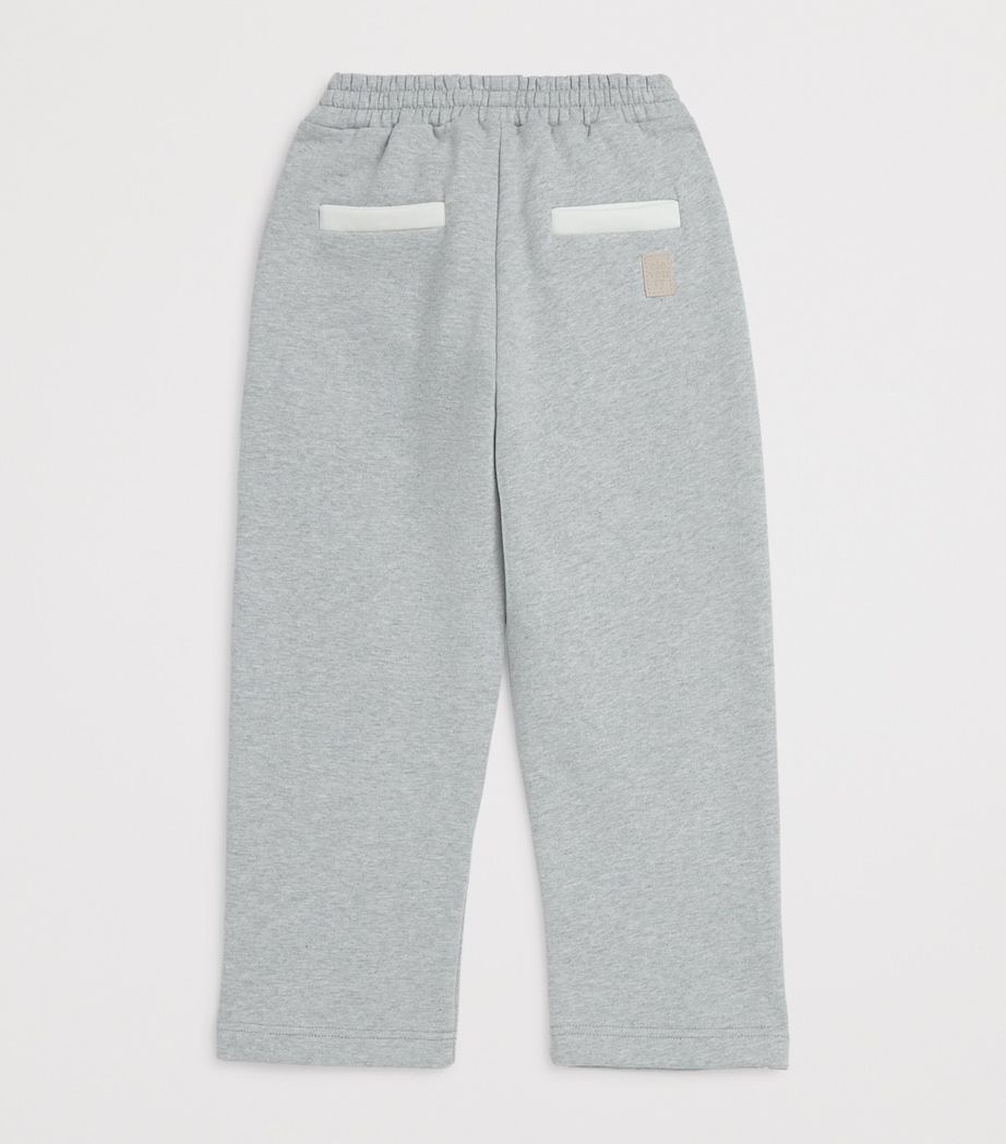 Cotton Drawstring Sweatpants (2-16 Years) 800AVGRIGIO CHAVORIO Image 2
