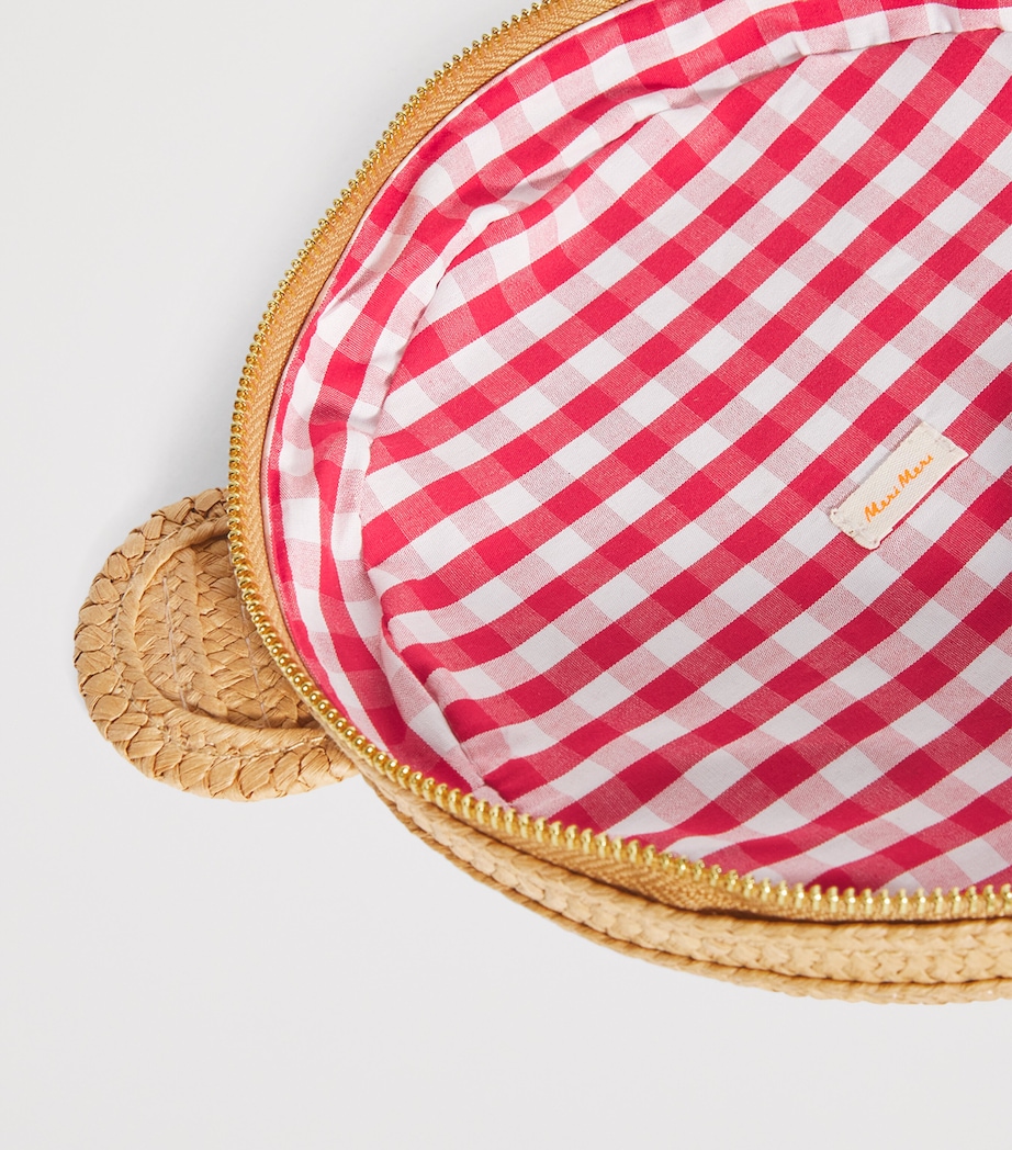 Straw Bear Shoulder Bag MULTI Image 3