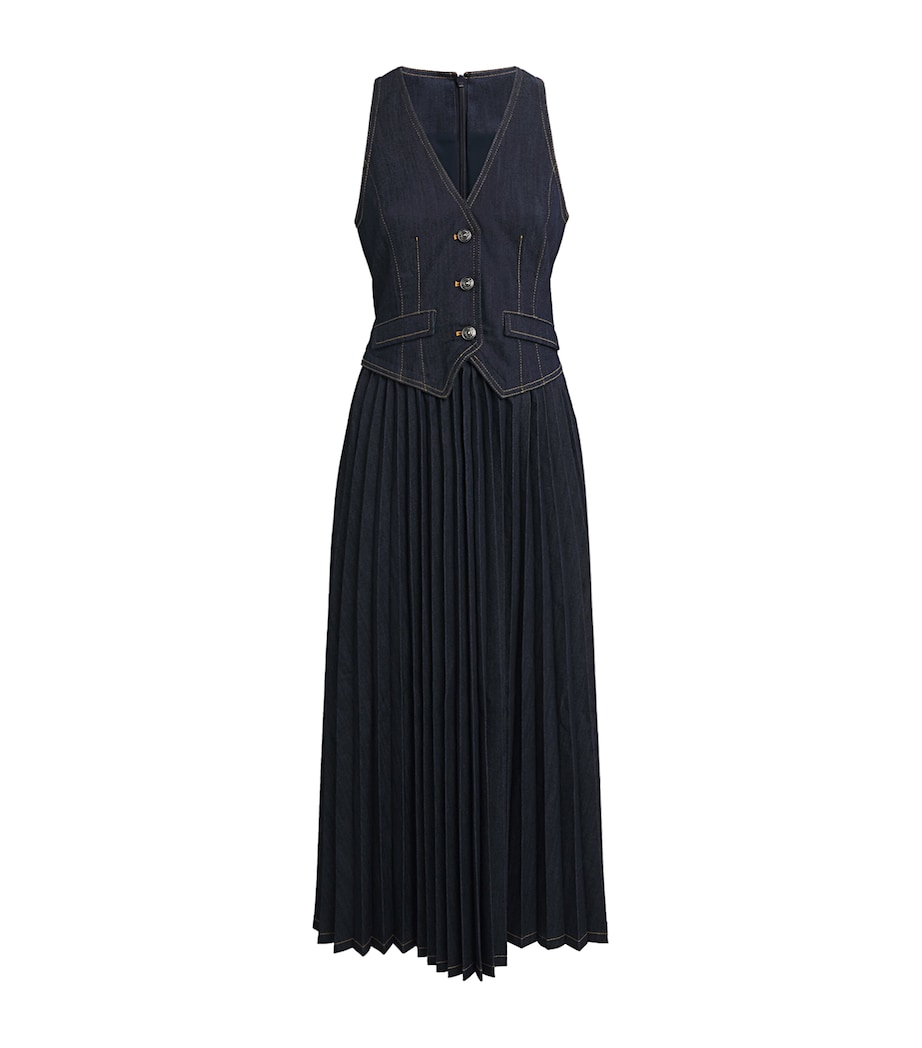Denim Esther Midi Dress INDIGO Image 1