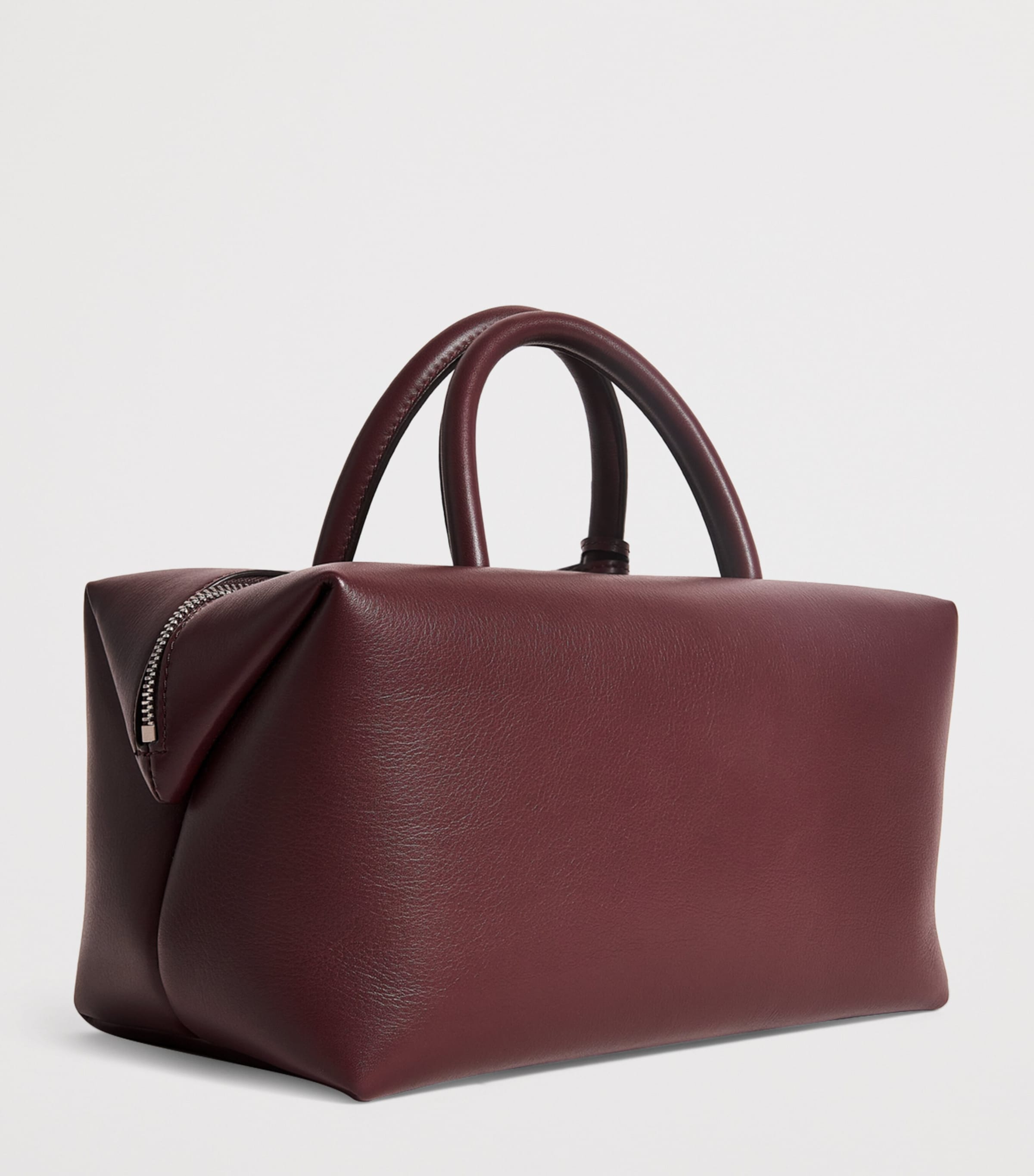 【MAX MARA】 Medium natural leather bowler bag Medium natural leather bowler bag, black | 