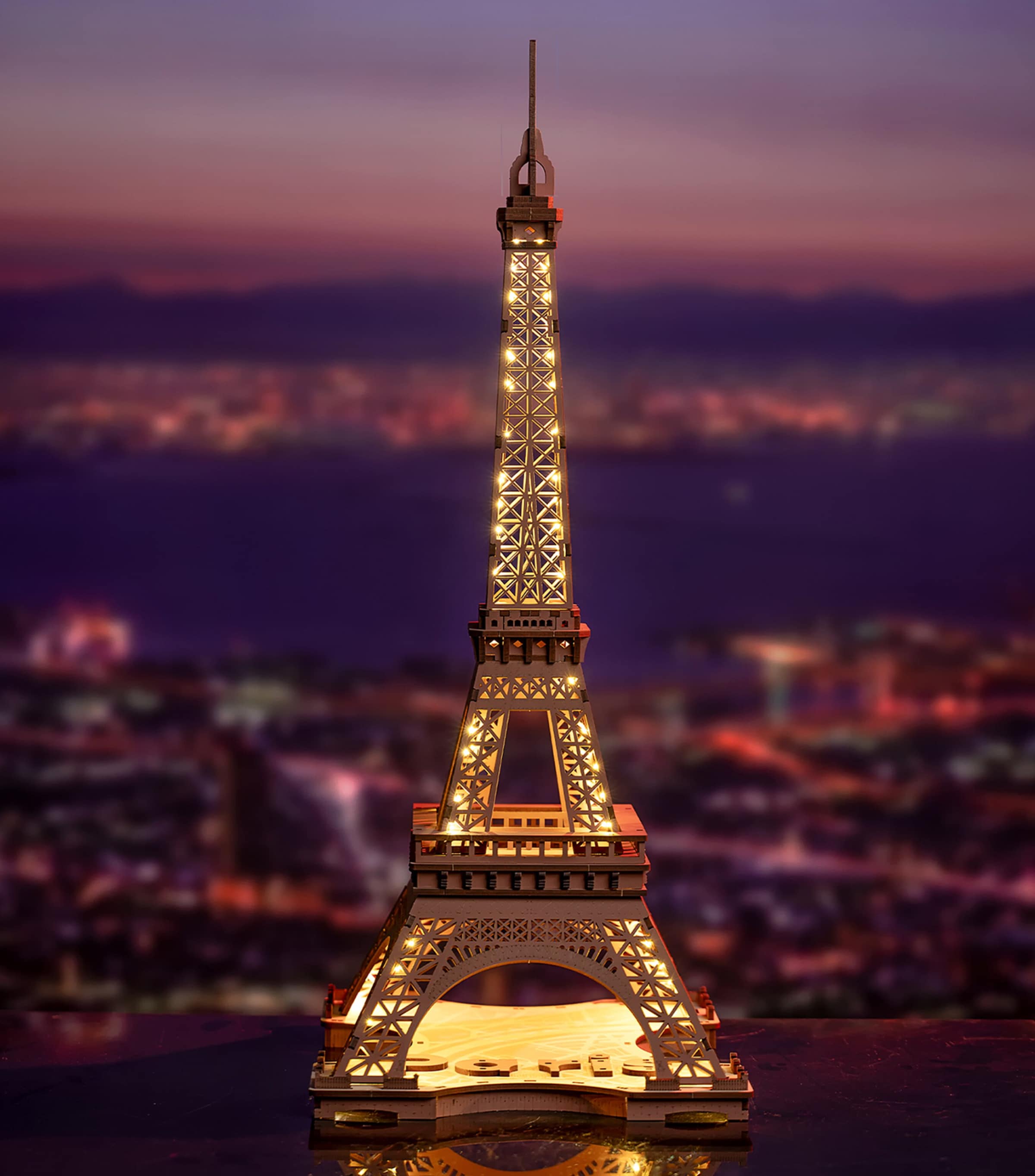 Wooden Night of the Eiffel Tower Kit MULTI Image 3