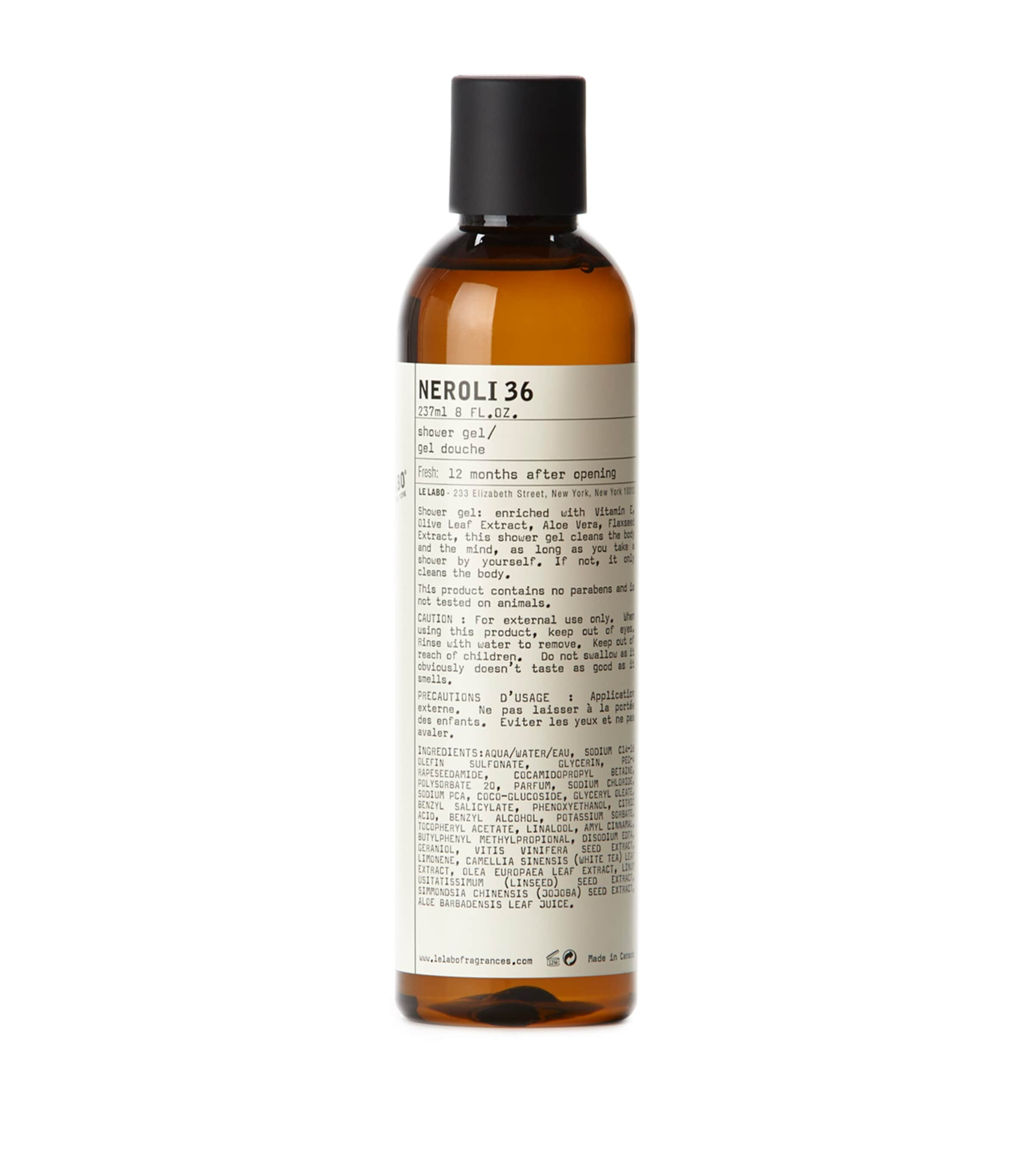 Le Labo Neroli 36 Shower Gel In White