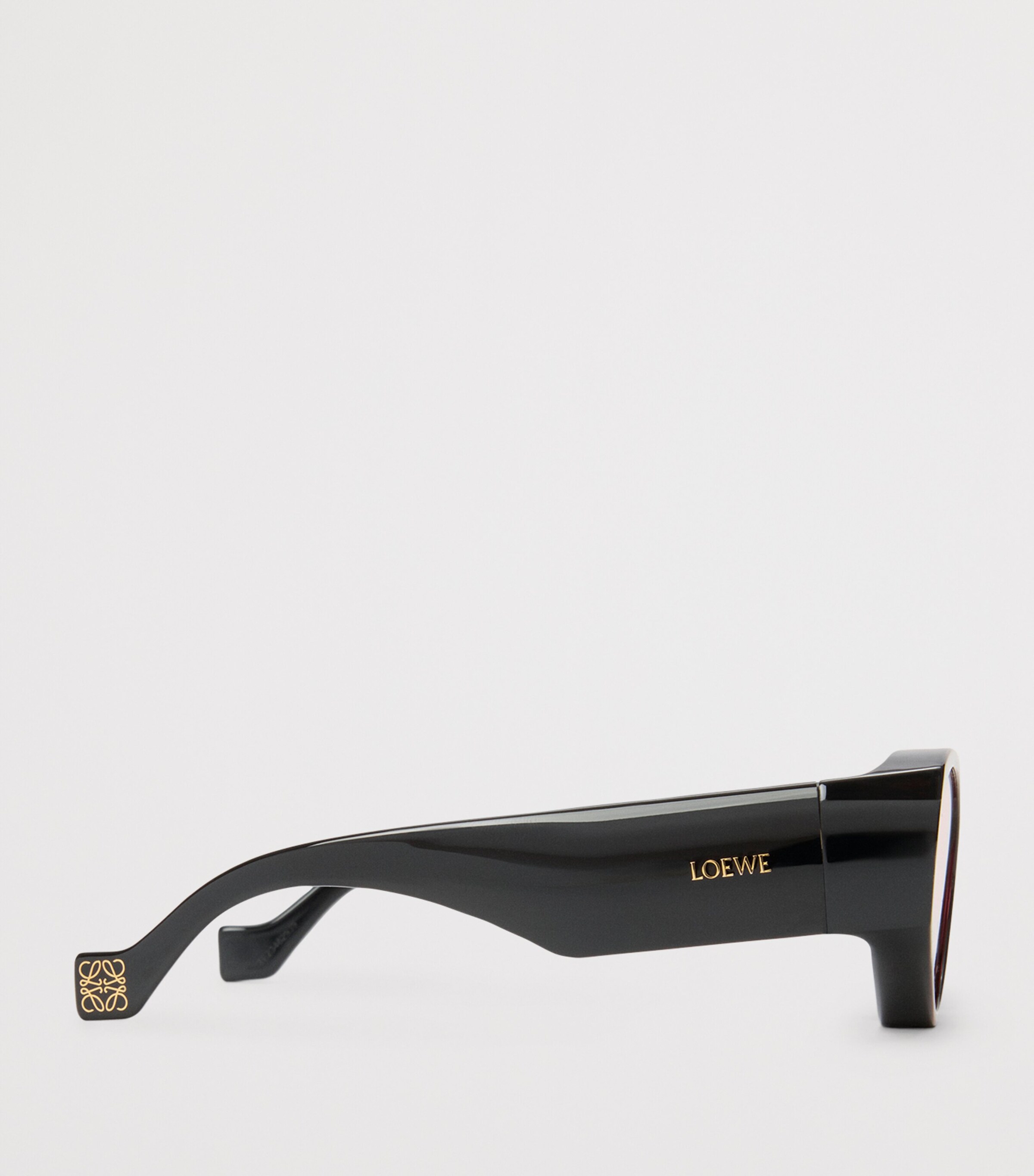 LOEWE x Paula's Ibiza Cat Eye Sunglasses Black Image 3