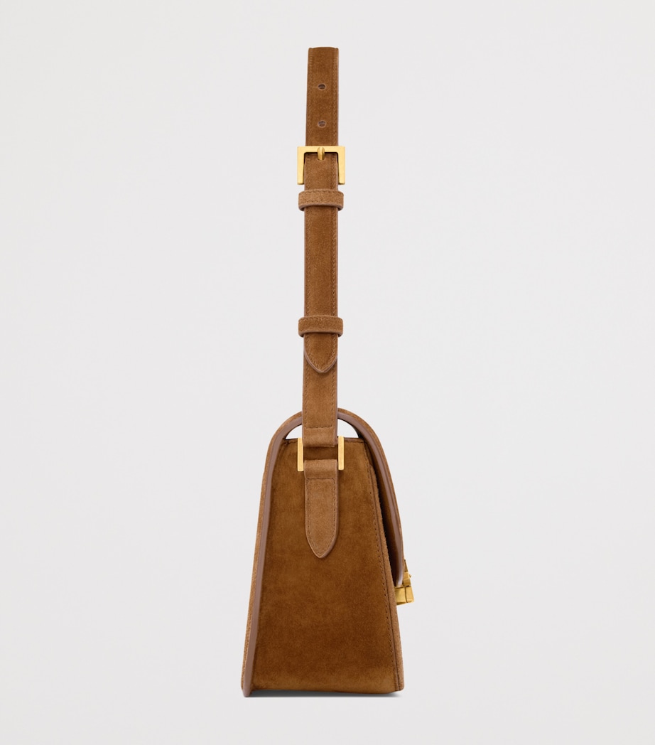 Medium Suede Soferino Shoulder Bag 2916 Image 3