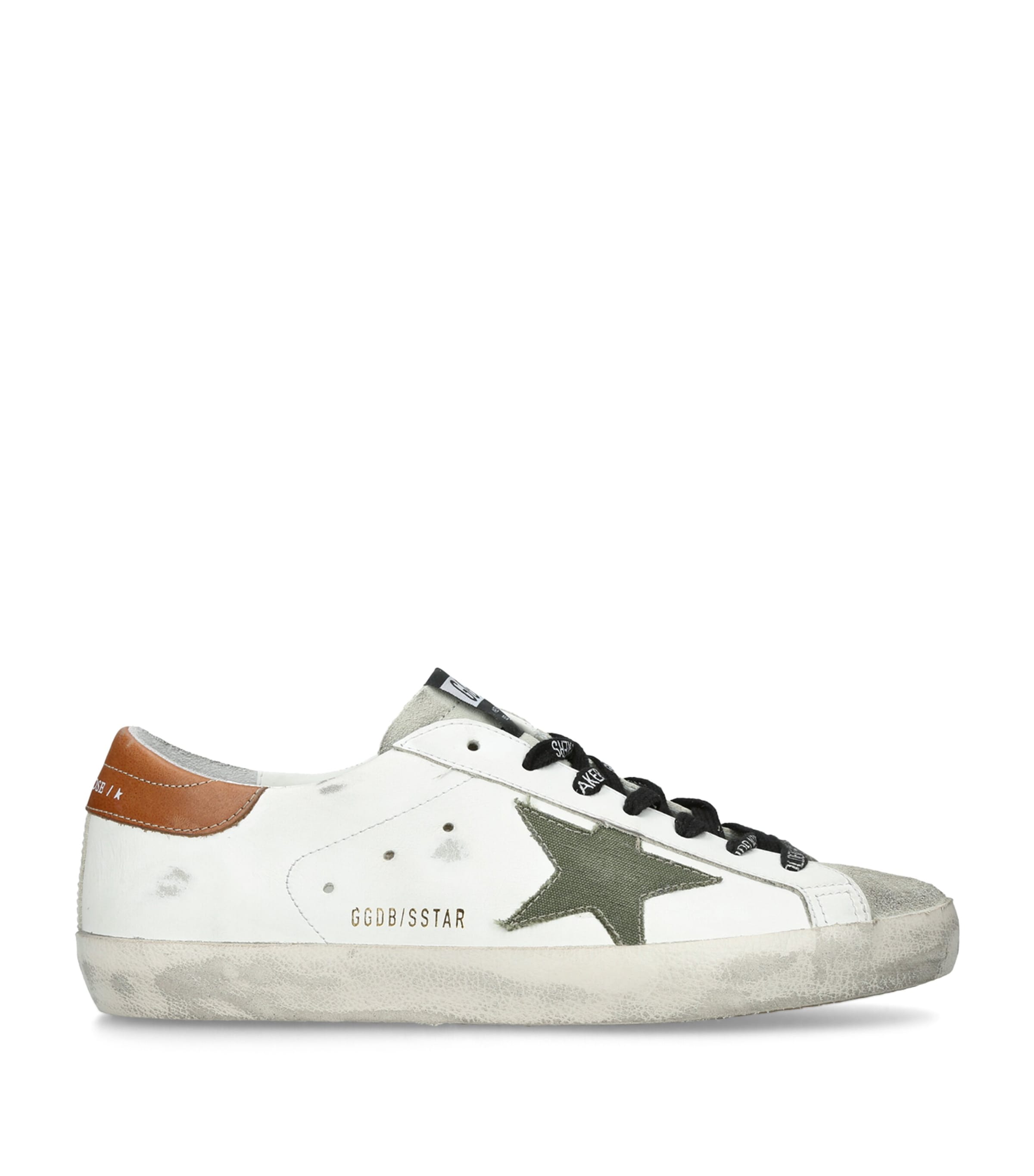 Golden Goose Leather Super Star Sneakers Rust Comb Image 1