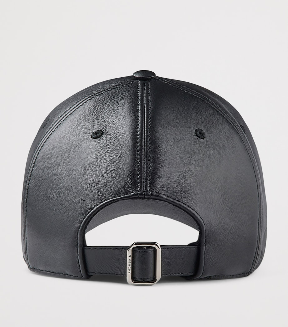 Givenchy Lambskin Logo Baseball Cap Image 3