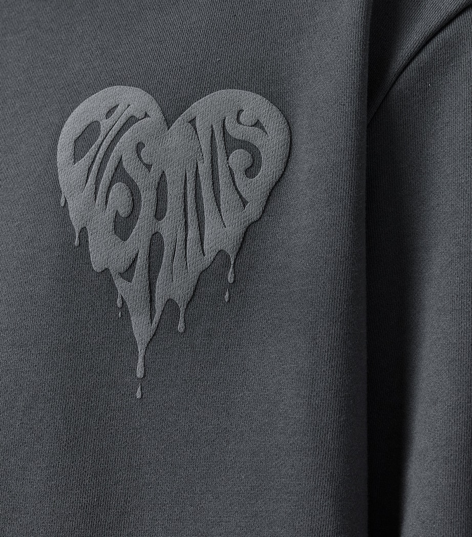 Cotton Trip Sweatshirt WASHED BLACK Image 10