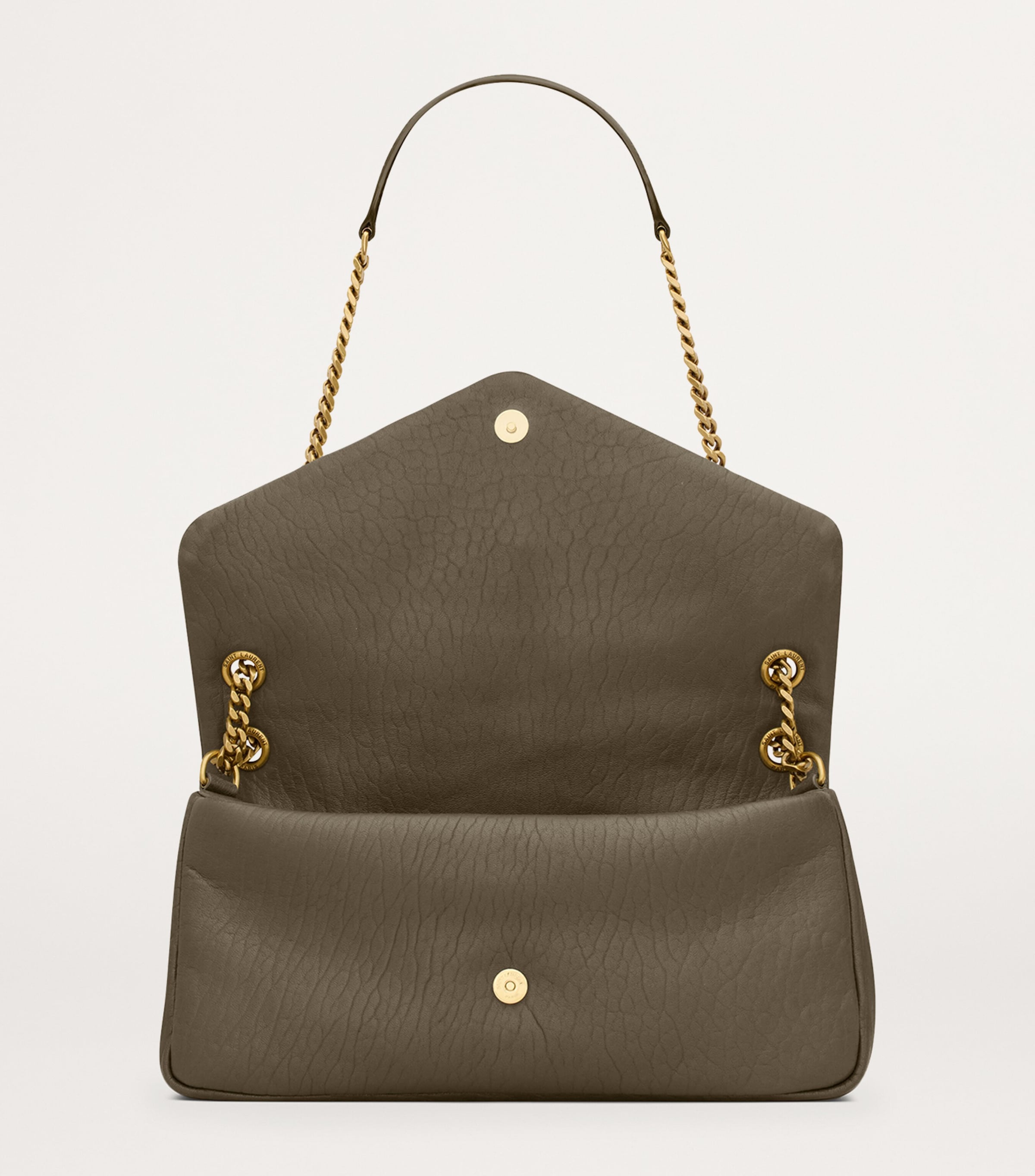 Saint Laurent Medium Lambskin Calypso Shoulder Bag | Harrods US