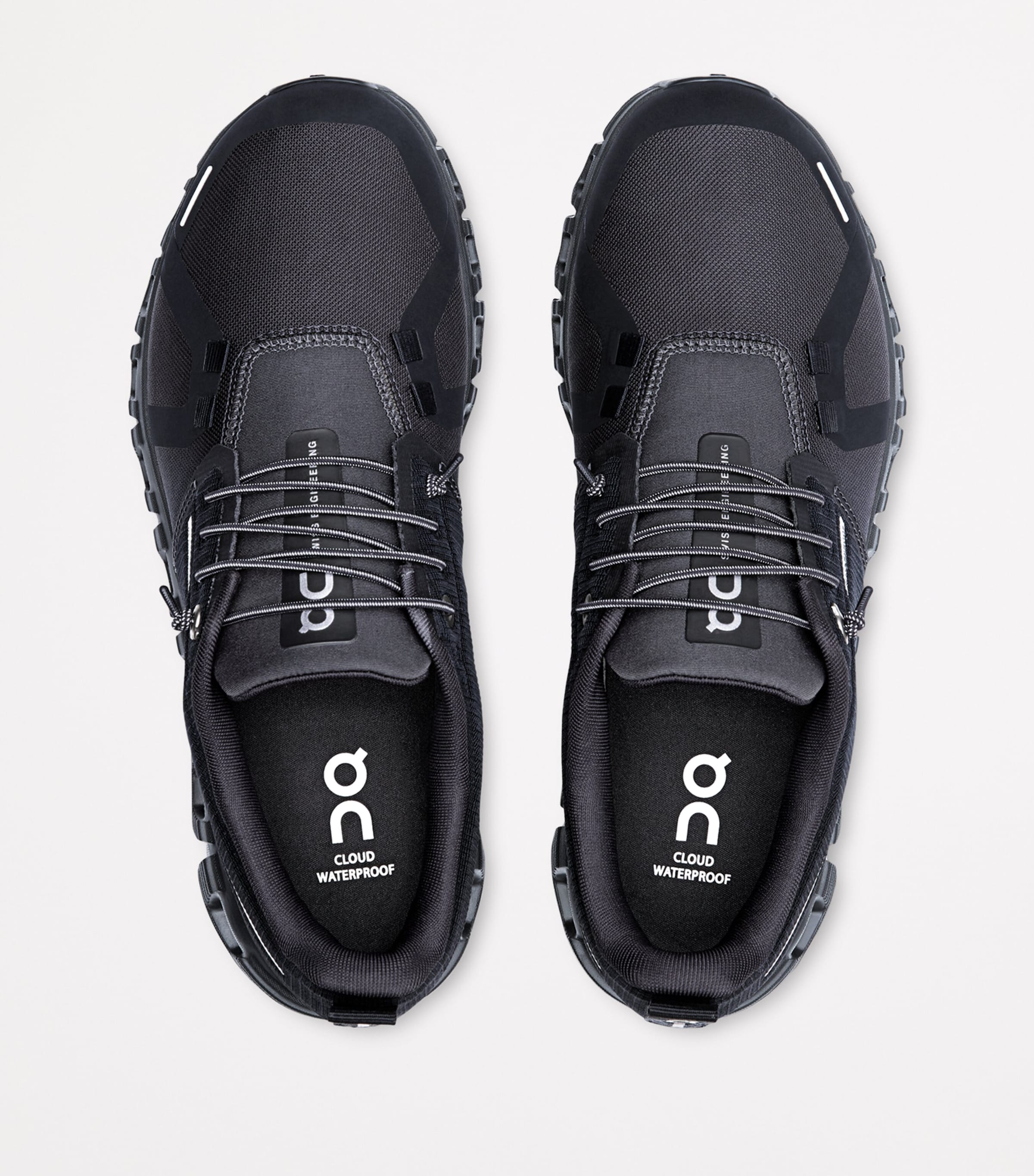 Cloud 6 Waterproof Trainers BLACK/BLACK Image 3