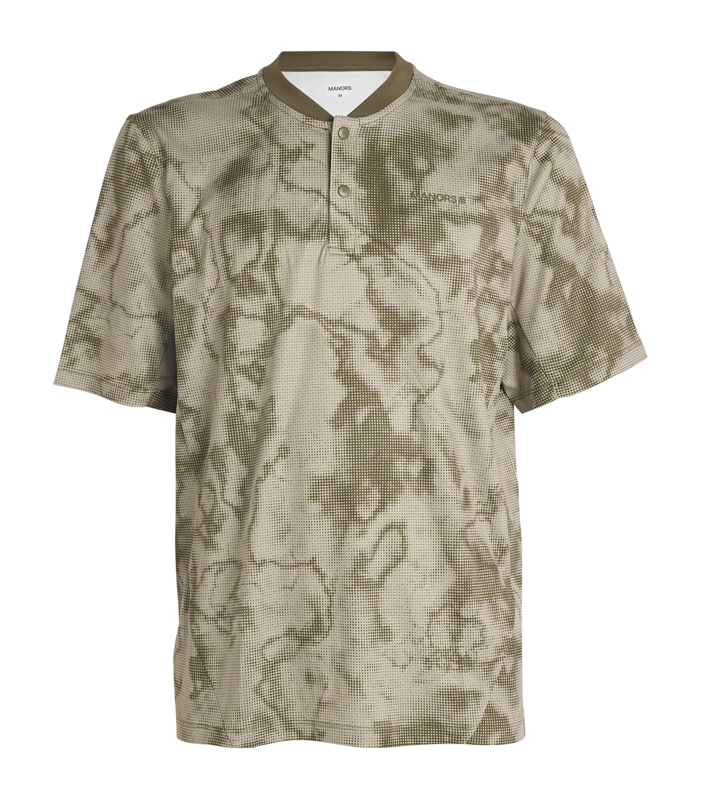 Manors Course 2.0 Printed Polo Shirt In Multi