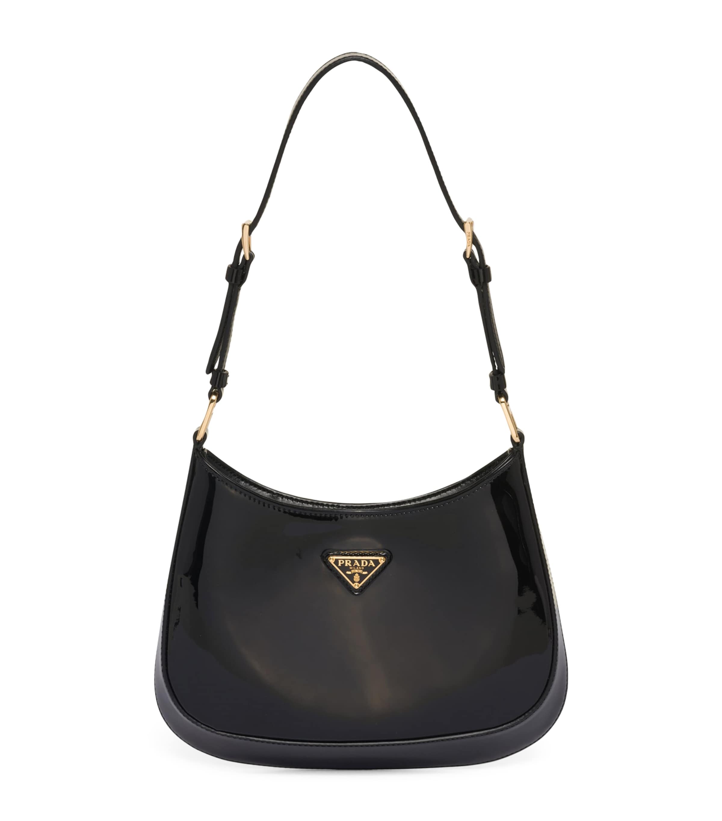 Prada Patent Leather Cleo Shoulder Bag Image 1